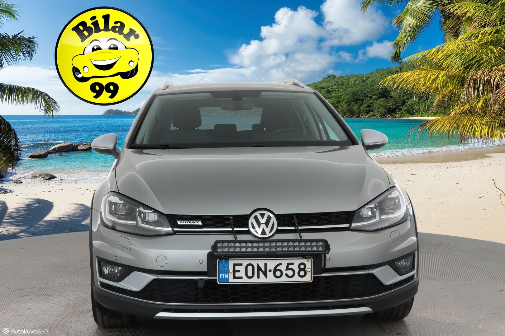 Volkswagen Golf 2017 Variant Alltrack 1,8 TSI 132 kW 4MOTION DSG **Digimittaristo / Adapt. vakkari / Webasto / Koukku / Keyless / Apple&Android** - Suomi-auto / Navi / LED / 