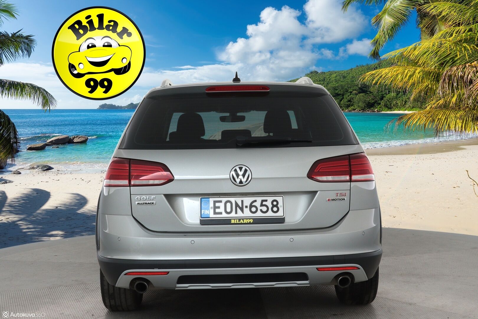 Volkswagen Golf 2017 Variant Alltrack 1,8 TSI 132 kW 4MOTION DSG **Digimittaristo / Adapt. vakkari / Webasto / Koukku / Keyless / Apple&Android** - Suomi-auto / Navi / LED / 