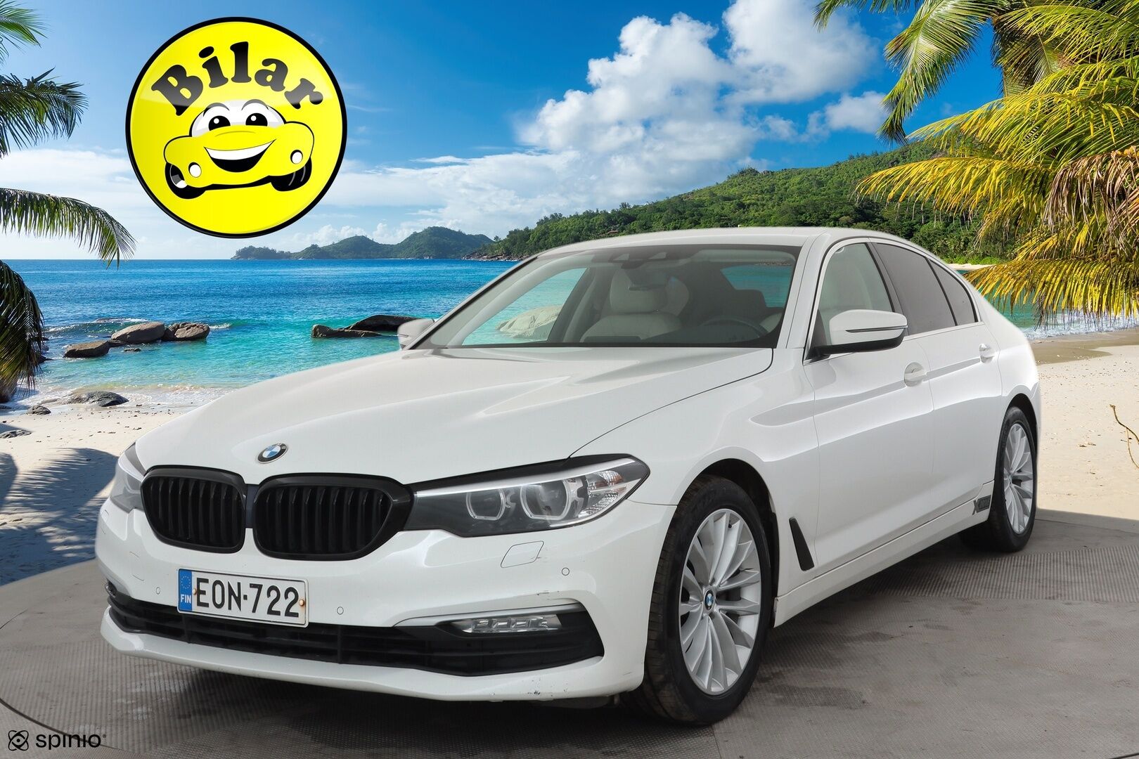 BMW 520 2017 G30 Sedan 520d A xDrive Business Comfort - | H&K | Koukku | Vakkari | Webasto | Muistipenkit | LED | Vaaleat nahat | Digimittaristo |