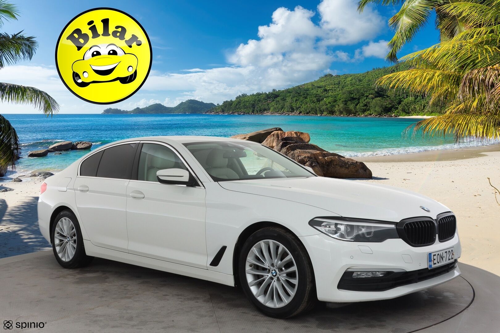 BMW 520 2017 G30 Sedan 520d A xDrive Business Comfort - | H&K | Koukku | Vakkari | Webasto | Muistipenkit | LED | Vaaleat nahat | Digimittaristo |