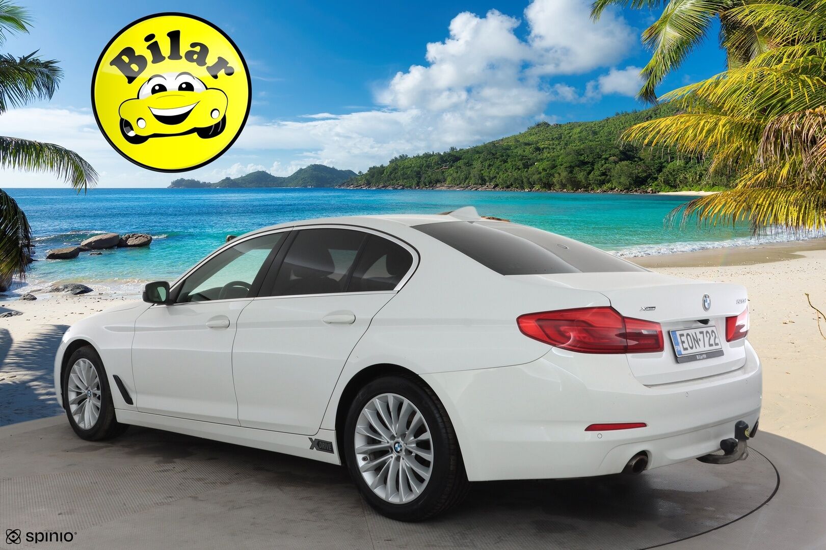 BMW 520 2017 G30 Sedan 520d A xDrive Business Comfort - | H&K | Koukku | Vakkari | Webasto | Muistipenkit | LED | Vaaleat nahat | Digimittaristo |