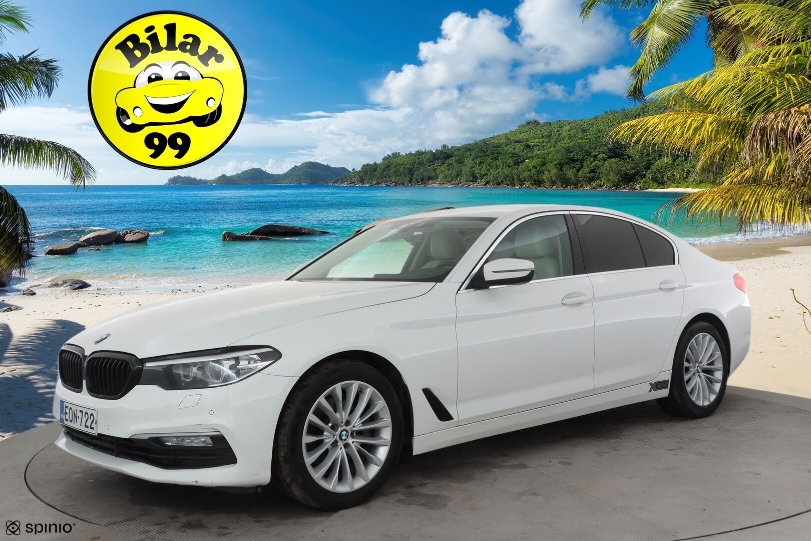 BMW 520 2017 G30 Sedan 520d A xDrive Business Comfort * Koukku / Vakkari / H&K / Webasto / Muistipenkit / LED / Vaaleat nahat / Digimittaristo * - Suomi-auto / Kahdet renkaat aluvanteilla / Hyvät varusteet - HULLUT AVAJAISHULINAT KORKOTARJOUS 3,29 %