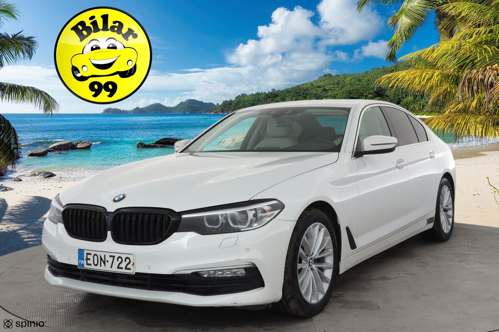 BMW 520 2017 G30 Sedan 520d A xDrive Business Comfort * Koukku / Vakkari / H&K / Webasto / Muistipenkit / LED / Vaaleat nahat / Digimittaristo * - Suomi-auto / Kahdet renkaat aluvanteilla / Hyvät varusteet - HULLUT AVAJAISHULINAT KORKOTARJOUS 3,29 %