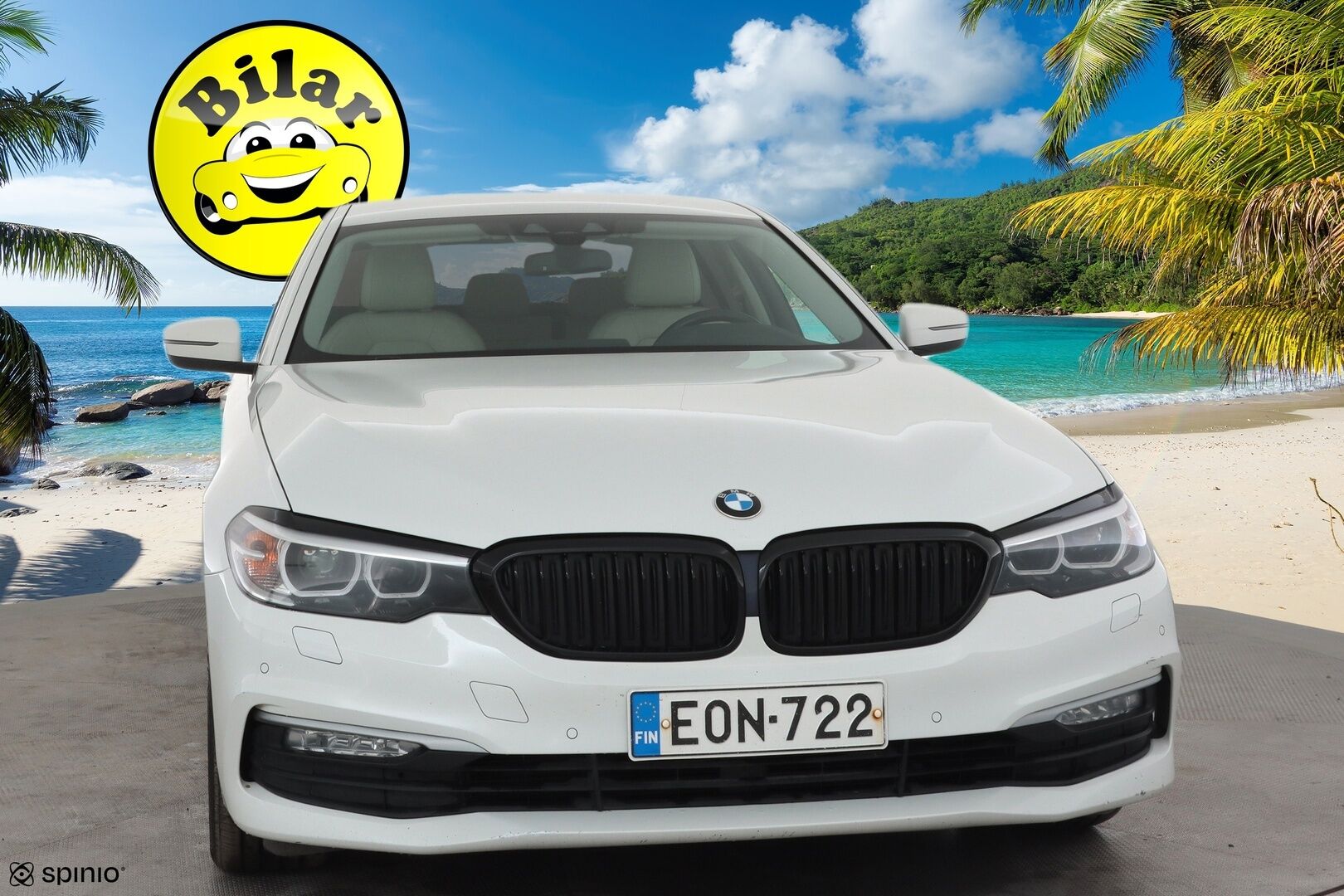 BMW 520 2017 G30 Sedan 520d A xDrive Business Comfort - | H&K | Koukku | Vakkari | Webasto | Muistipenkit | LED | Vaaleat nahat | Digimittaristo |
