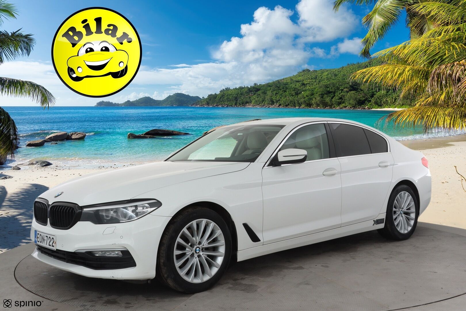 BMW 520 2017 G30 Sedan 520d A xDrive Business Comfort - | H&K | Koukku | Vakkari | Webasto | Muistipenkit | LED | Vaaleat nahat | Digimittaristo |