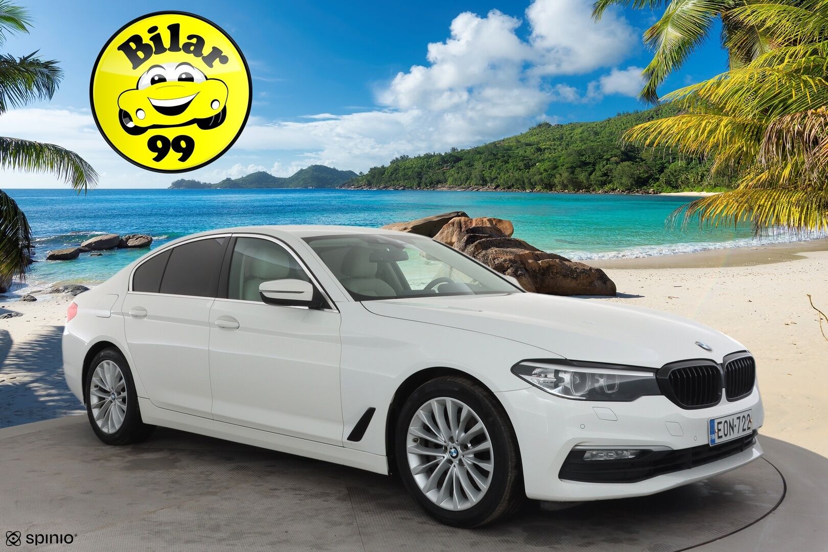 BMW 520 2017 G30 Sedan 520d A xDrive Business Comfort * Koukku / Vakkari / H&K / Webasto / Muistipenkit / LED / Vaaleat nahat / Digimittaristo * - Suomi-auto / Kahdet renkaat aluvanteilla / Hyvät varusteet - HULLUT AVAJAISHULINAT KORKOTARJOUS 3,29 %