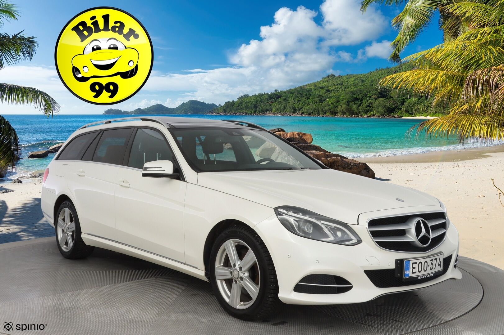 Mercedes-Benz E 2014 300 BlueTec Hybrid T A Premium Business *YritysOutlet - Myydään vain yrityksille* - Ilmastoidut nahat / Koukku / Kattoluukku / Muistipenkit / Lohko / Vakkari / ILS
