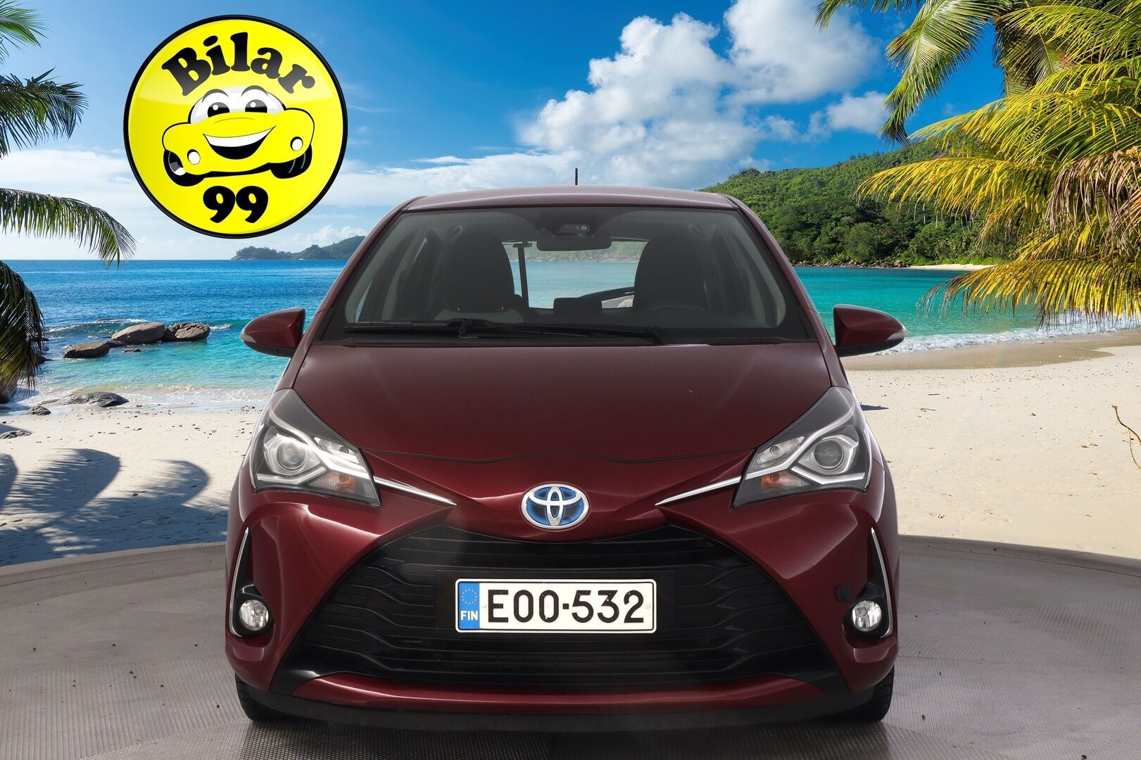 Toyota Yaris 2017 1,5 Hybrid Launch Edition *2.Om. Suomi-Auto / Lohko + sis.pistoke / Navi / Vakkari / Merkkiliikkeen huoltokirja* - *Juuri saapunut! / P-kamera / Kessy / 2X renkaat*