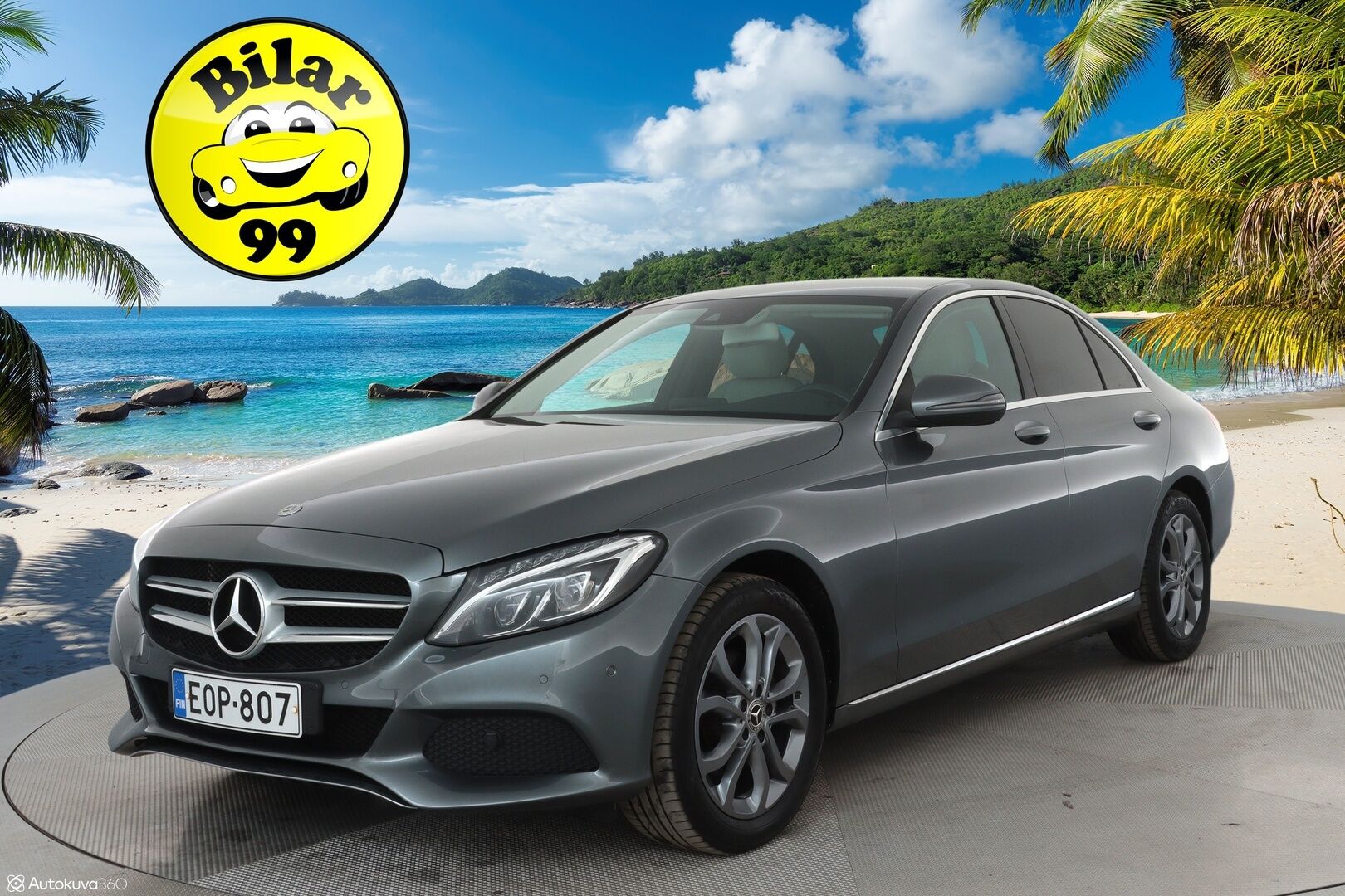 Mercedes-Benz C 2017 180 A Premium Business ** Vakkari / ILS adapt LED / Sporttipenkit / Lohkolämmitin / 2x renkaat