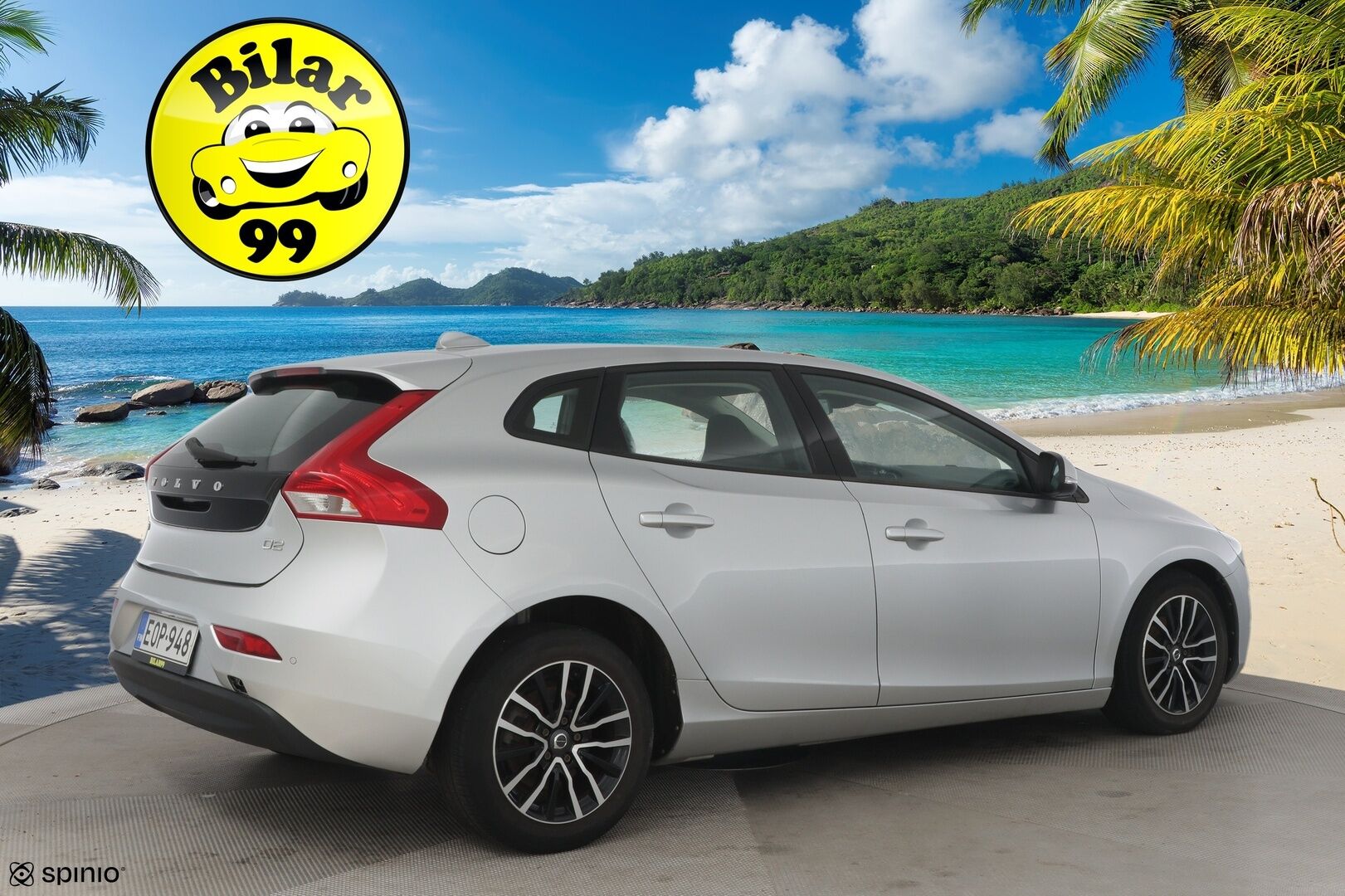 Volvo V40 2018 D2 Business // Webasto / LED / P-tutka / Digimittari / Navi // - Kattavasti huollettu Suomi-auto viimeinen huolto 195tkm 7/2025 - Osta nyt, maksa vasta ensi vuonna