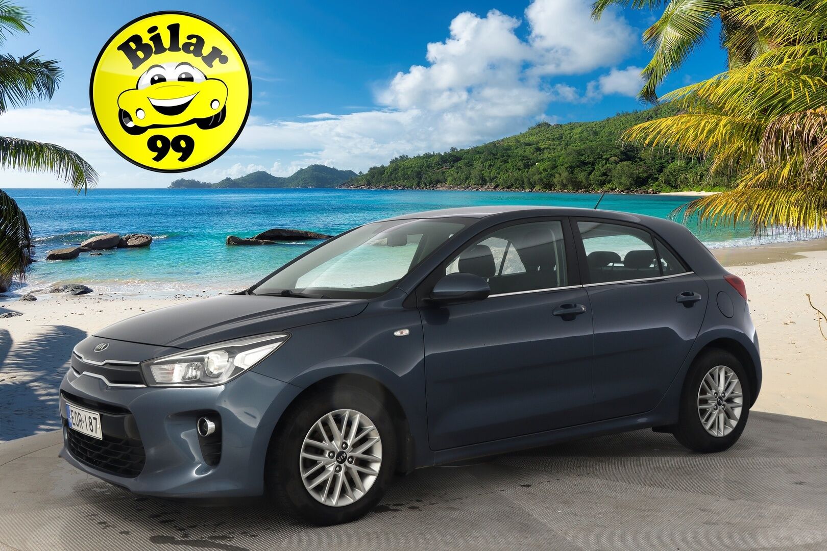 Kia Rio 2017 1,0 T-GDI ISG 100hv EX EcoDynamics *Lohko sisälämmittemellä / Peruutuskamera / 2x aluvanteet* - *Juuri saapunut / Leimaa 22.6.2026 / Merkkihuollettu*