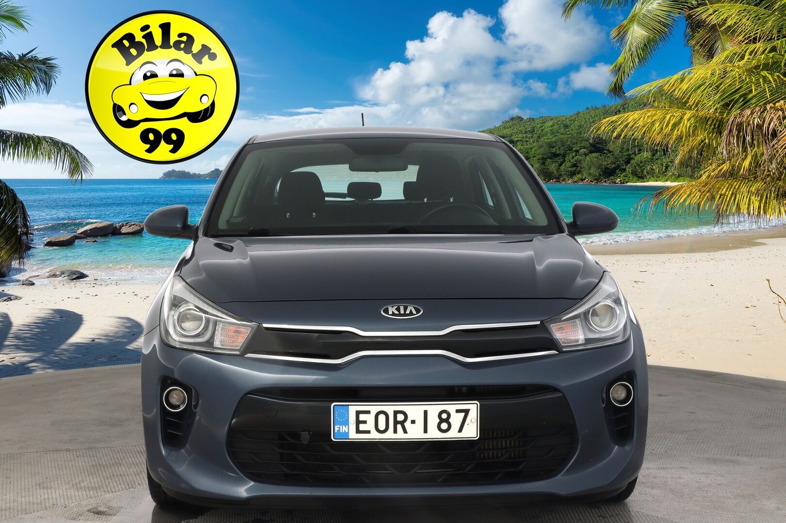 Kia Rio 2017 1,0 T-GDI ISG 100hv EX EcoDynamics *Lohko sisälämmittemellä / Peruutuskamera / 2x aluvanteet* - *Juuri saapunut / Leimaa 22.6.2026 / Merkkihuollettu*