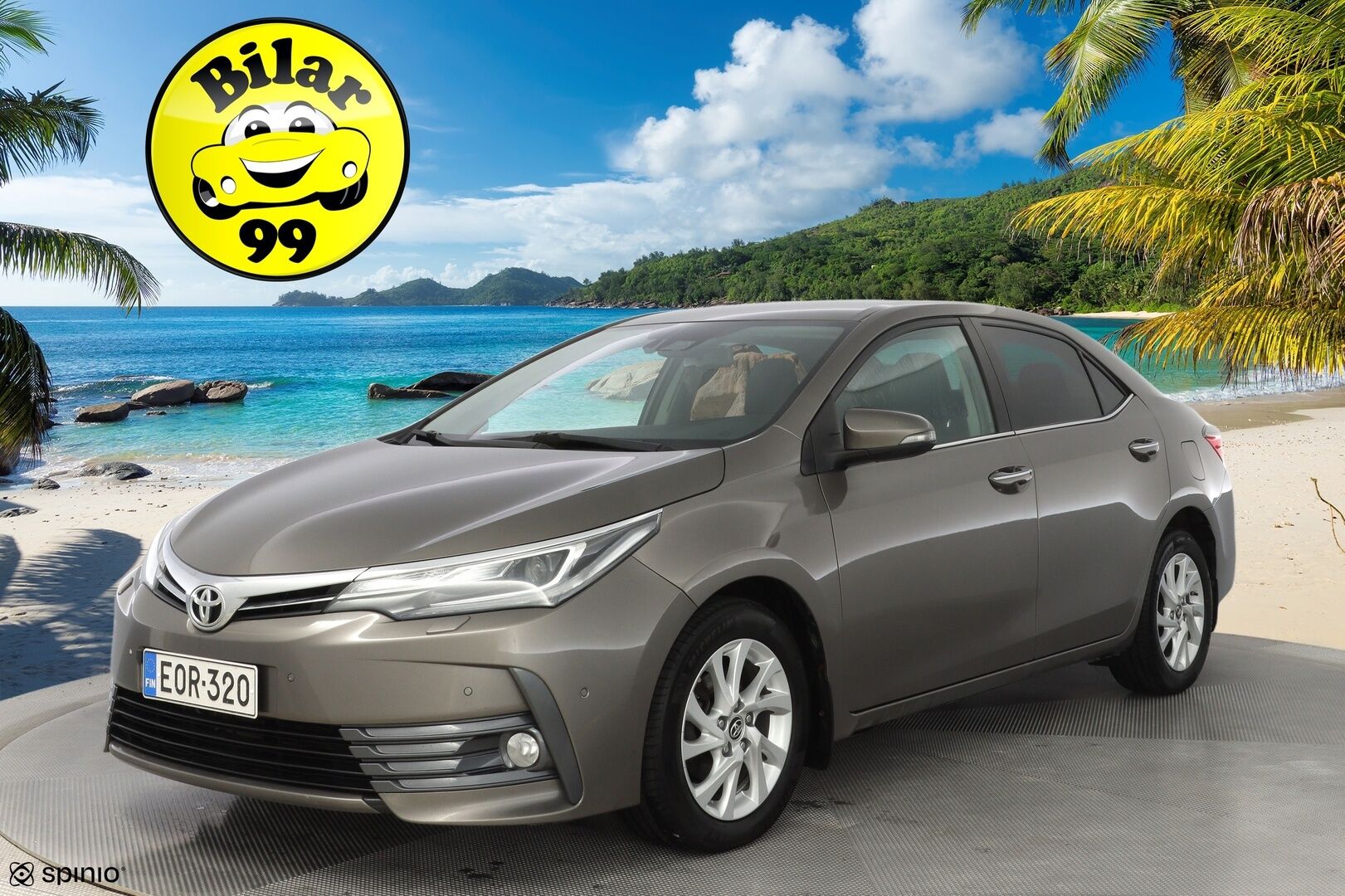 Toyota Corolla 2018 1.6 Valvematic Premium Multidrive S 4ov * Vakkari / Peruutuskamera / Puolinahka / Navi / Lohkolämmitin! * - Suomi-auto / 2-omisteinen / Katsastus 11/2026 / Viimeisin huolto 1/25! 