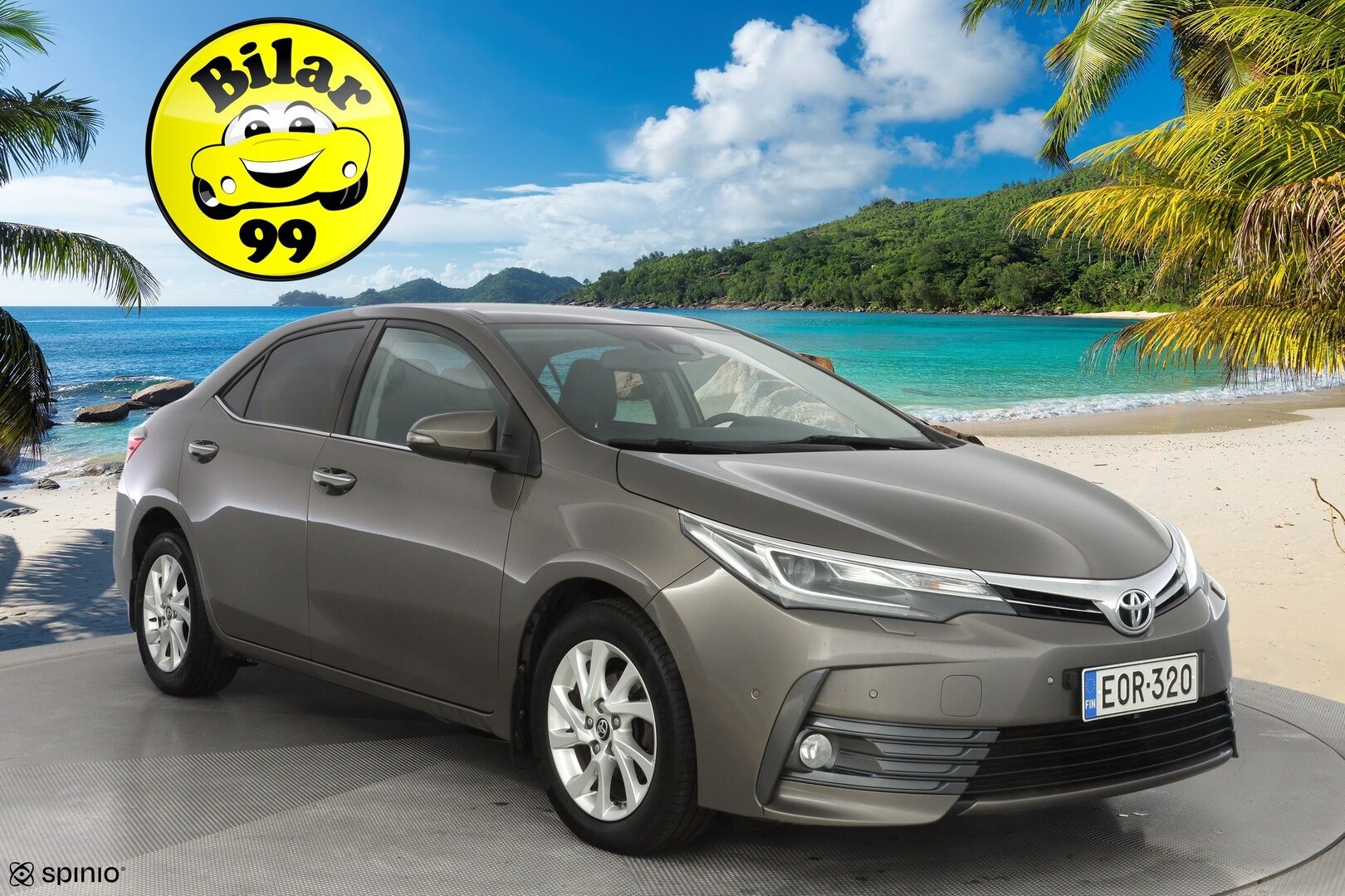 Toyota Corolla 2018 1.6 Valvematic Premium Multidrive S 4ov * Vakkari / Peruutuskamera / Puolinahka / Navi / Lohkolämmitin! * - Suomi-auto / 2-omisteinen / Katsastus 11/2026 / Viimeisin huolto 1/25! 