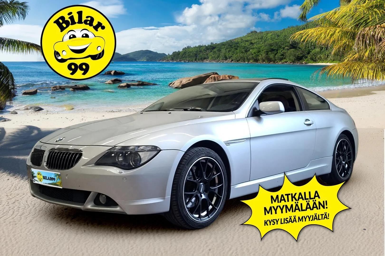 BMW 650 2006 650Ci Coupé (AD) 2ov 4790cm3 A - YritysOutlet - Myydään vain yrityksille - Kattoluukku | HiFi | Prof. Navi | Dakota-Nahkasisusta | Tutkat | Sporttipenkit | Lohko+Sisäp. | Sähkösäädöt | 2X Renkaat & Aluvanteet | – Tämä auto myydään YritysOutlet -valikoimasta vain yritykselle
