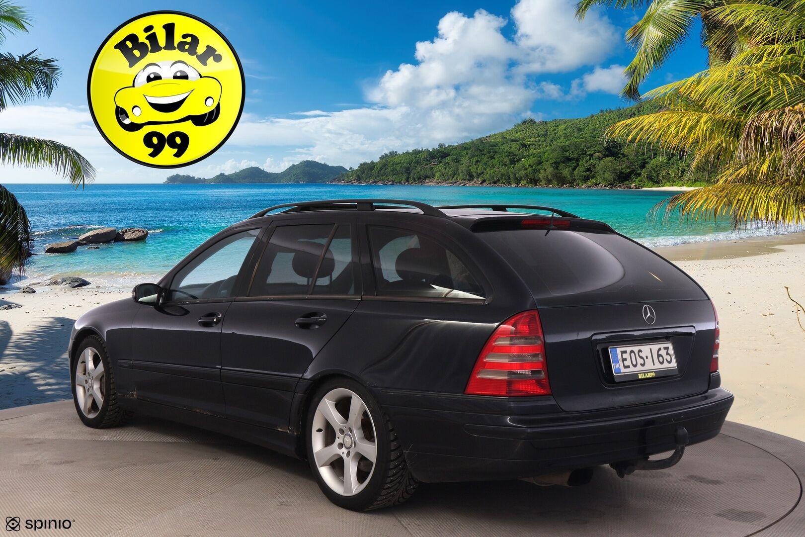 Mercedes-Benz C 2005 320 CDI Autom. - YritysOutlet - Myydään vain yrityksille - Webasto / Nahkapenkit muistilla / Koukku! 