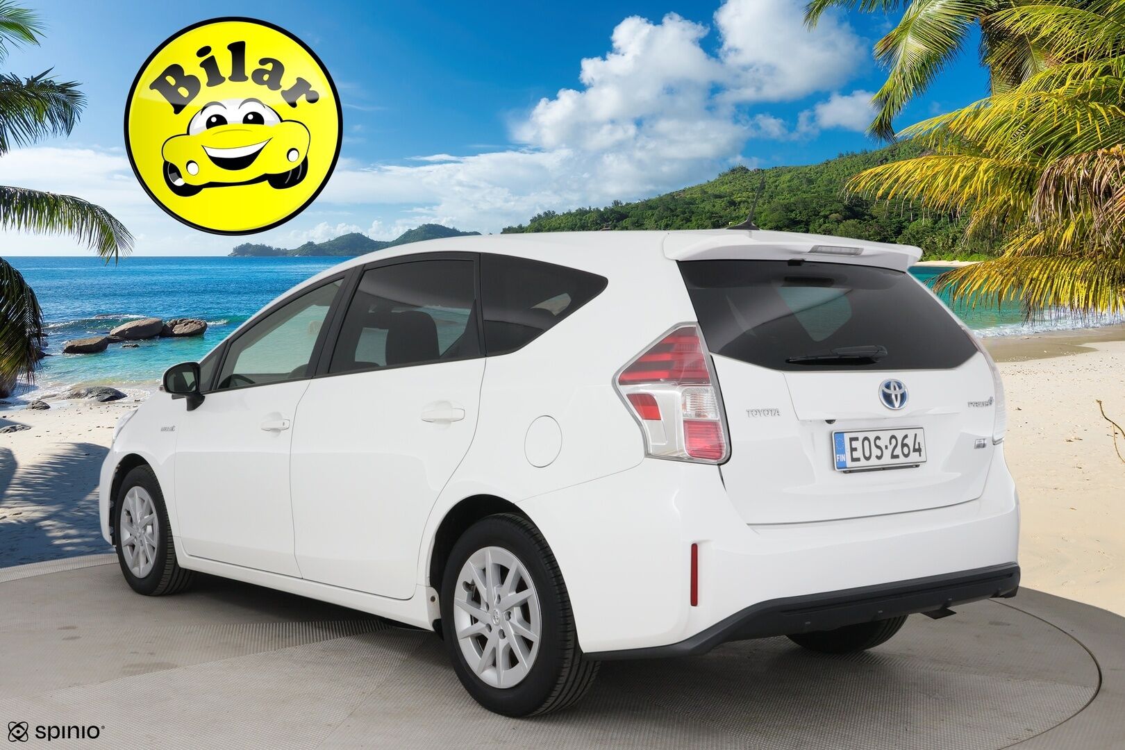 Toyota Prius+ 2017 Active - Suomi-auto | Vakkari | P. Kamera | HUD | Navi | Keyless |