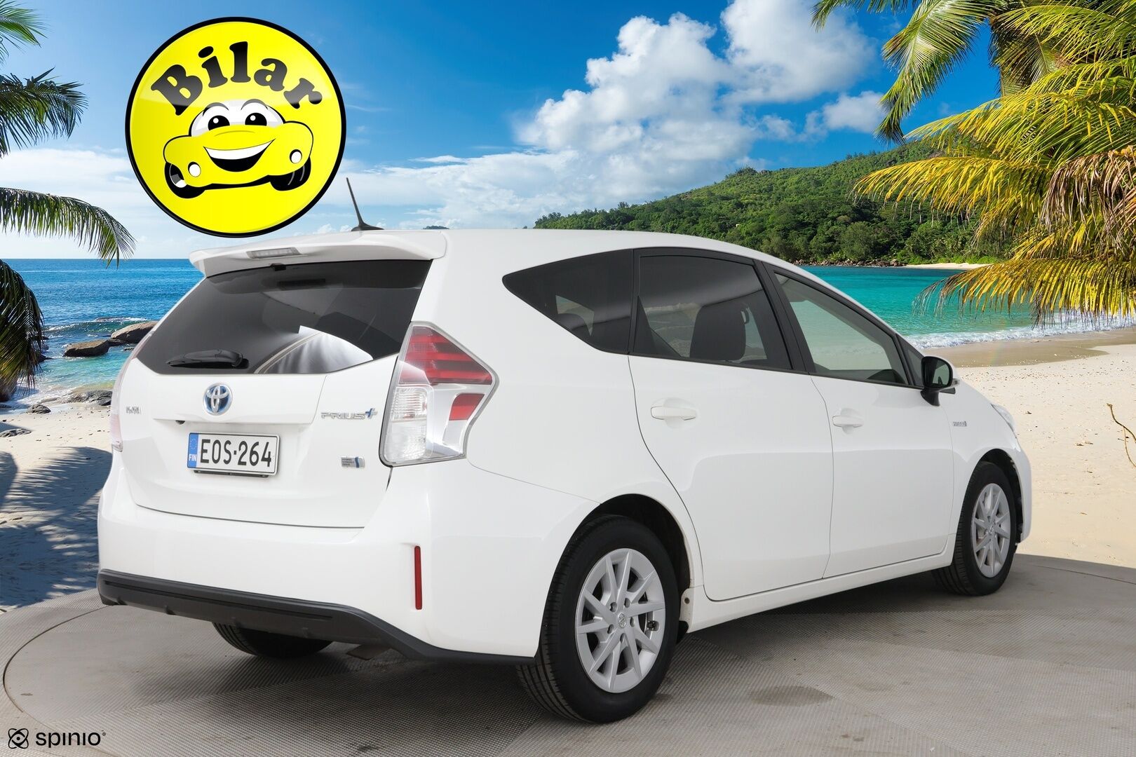 Toyota Prius+ 2017 Active - Suomi-auto | Vakkari | P. Kamera | HUD | Navi | Keyless |