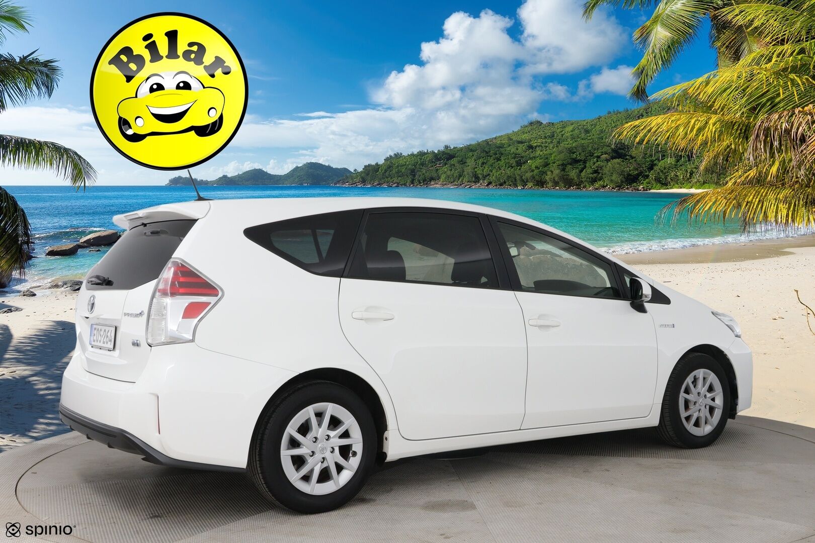 Toyota Prius+ 2017 Active - Suomi-auto | Vakkari | P. Kamera | HUD | Navi | Keyless |