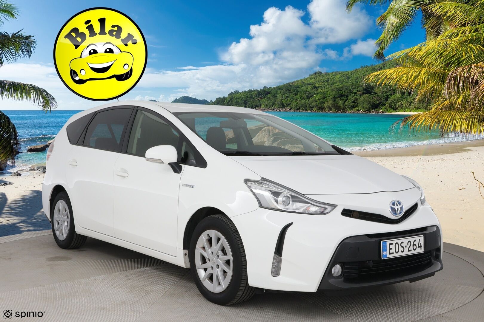 Toyota Prius+ 2017 Active - Suomi-auto | Vakkari | P. Kamera | HUD | Navi | Keyless |