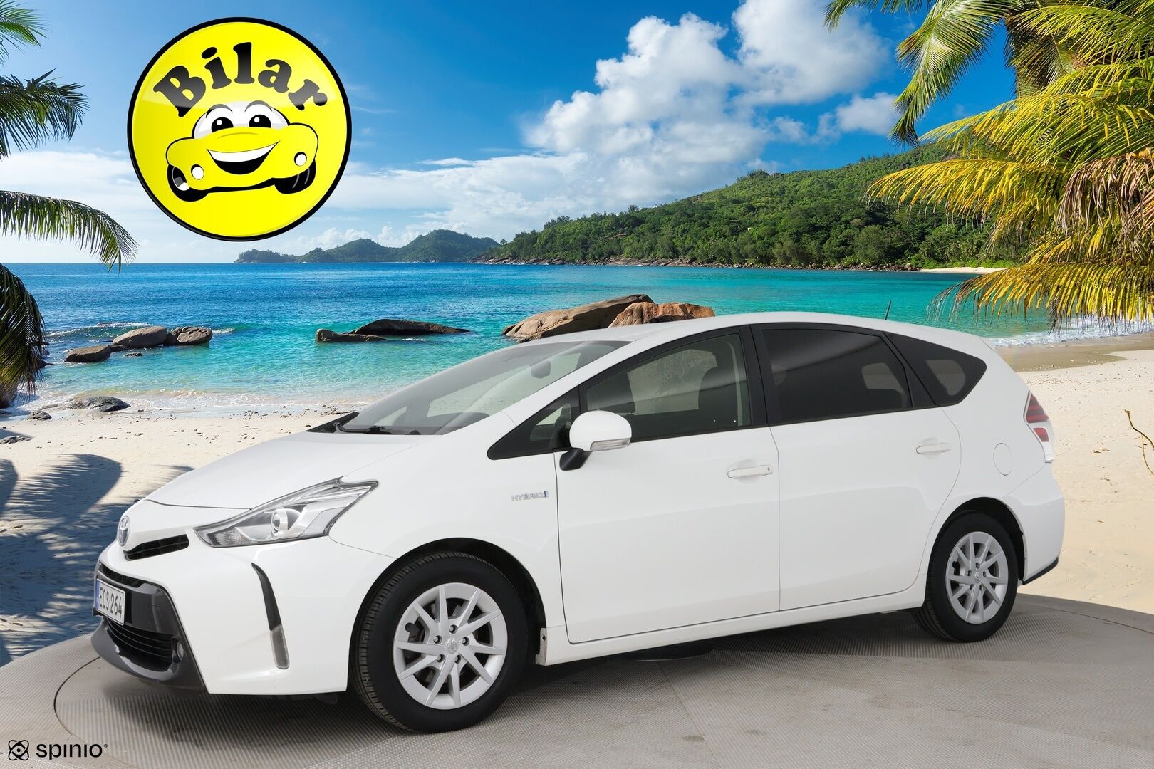 Toyota Prius+ 2017 Active - Suomi-auto | Vakkari | P. Kamera | HUD | Navi | Keyless |