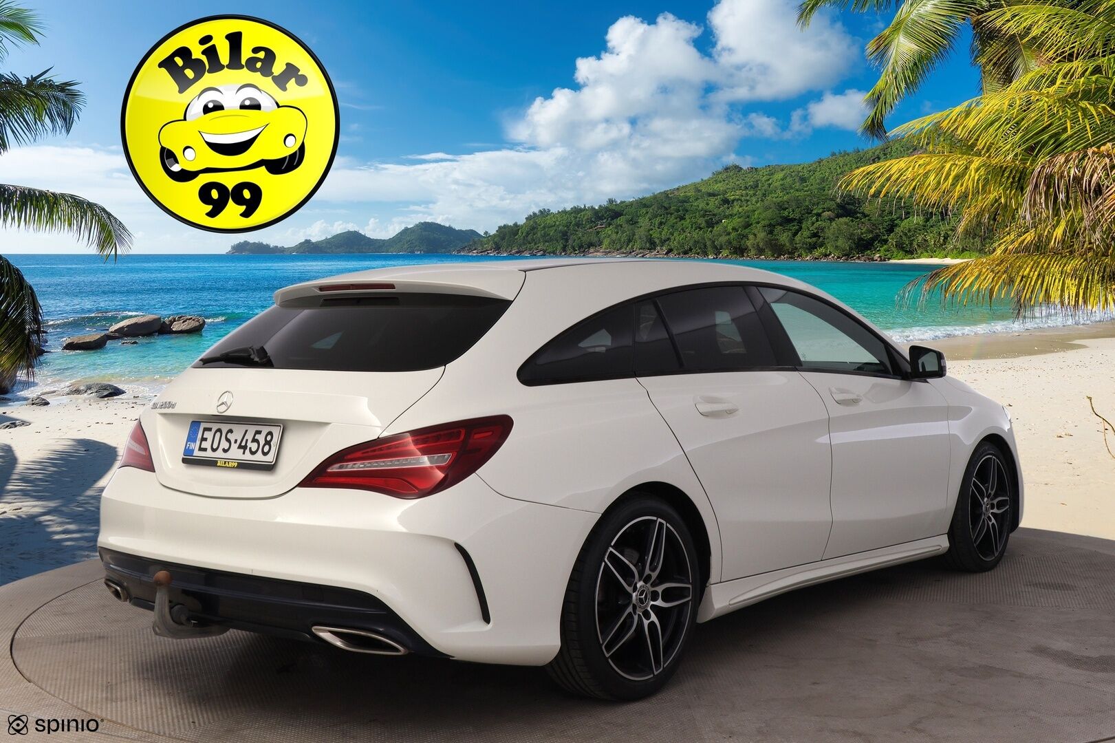 Mercedes-Benz CLA 2017 200 d Shooting Brake Business AMG* P. kamera / Hifit / Night paketti / Vakkari / Vetokoukku* - 3,99% KORKOTARJOUS TÄHÄN AUTOON 21.9. ASTI - Harvoin tarjolla varmatoimisella Manuaali vaihteistolla! / Uudet kesärenkaat!