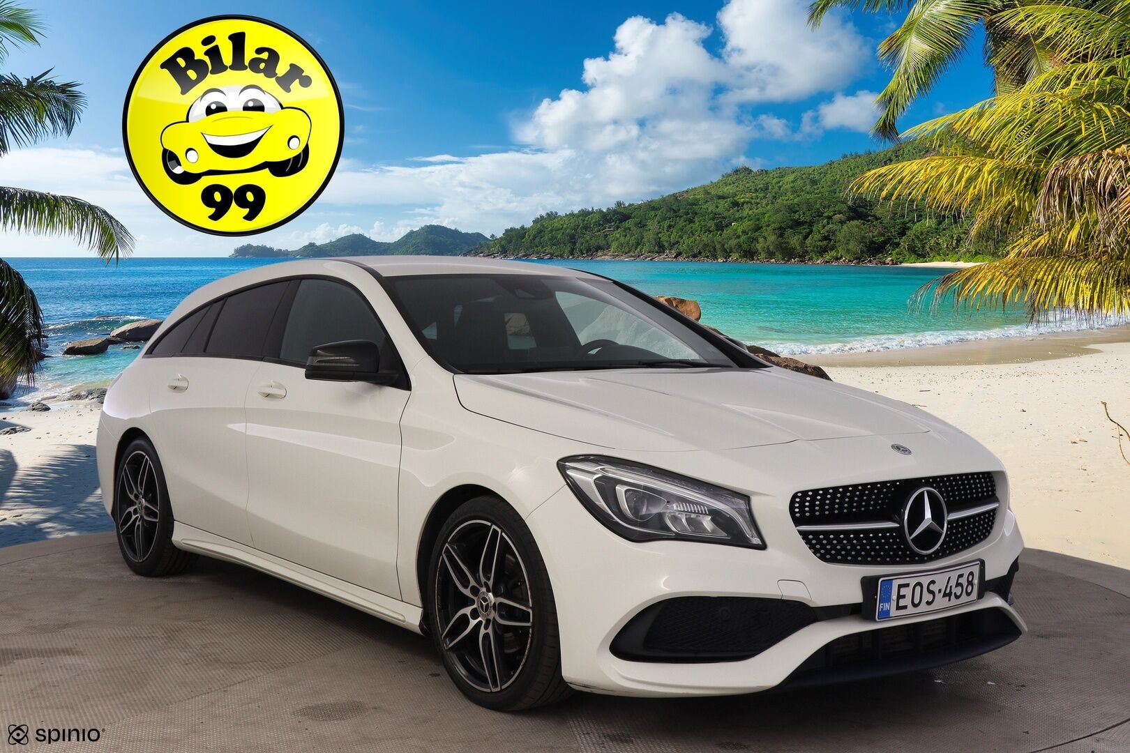 Mercedes-Benz CLA 2017 200 d Shooting Brake Business AMG* P. kamera / Hifit / Night paketti / Vakkari / Vetokoukku* - 3,99% KORKOTARJOUS TÄHÄN AUTOON 21.9. ASTI - Harvoin tarjolla varmatoimisella Manuaali vaihteistolla! / Uudet kesärenkaat!