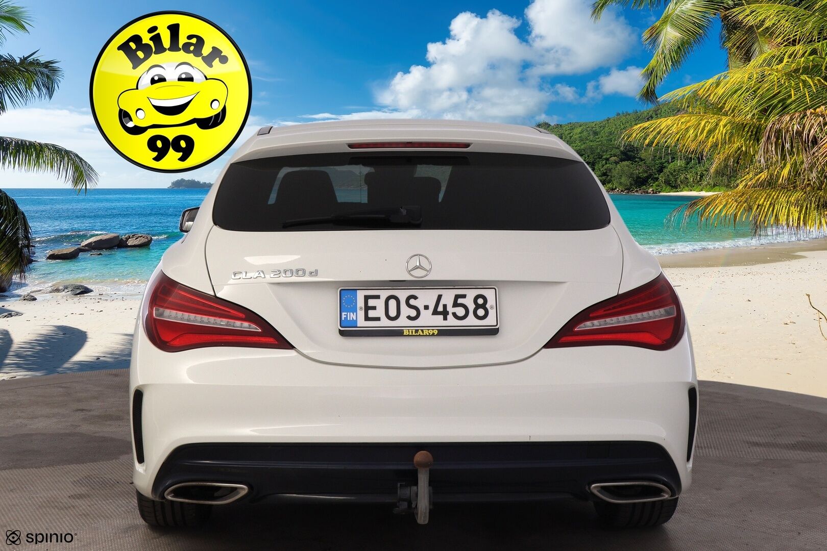 Mercedes-Benz CLA 2017 200 d Shooting Brake Business AMG* P. kamera / Hifit / Night paketti / Vakkari / Vetokoukku* - 3,99% KORKOTARJOUS TÄHÄN AUTOON 21.9. ASTI - Harvoin tarjolla varmatoimisella Manuaali vaihteistolla! / Uudet kesärenkaat!
