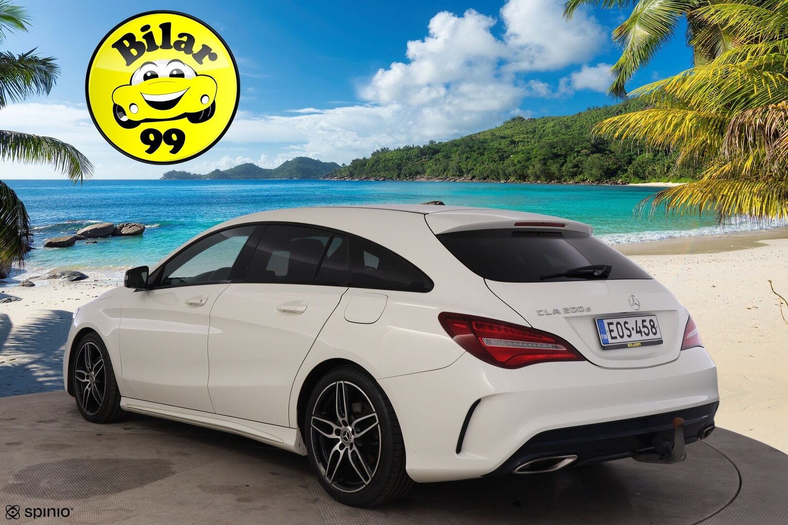 Mercedes-Benz CLA 2017 200 d Shooting Brake Business AMG* P. kamera / Hifit / Night paketti / Vakkari / Vetokoukku* - 3,99% KORKOTARJOUS TÄHÄN AUTOON 21.9. ASTI - Harvoin tarjolla varmatoimisella Manuaali vaihteistolla! / Uudet kesärenkaat!