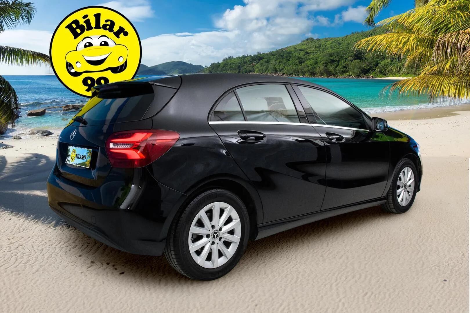 Mercedes-Benz A 2017 180 A Suomi 100 Edition * Led High Performance / Puolinahkasport penkit / P-kamera / Vakkari /  AppleCarPlay * - Suomi-auto - HULLUT VÄLIPÄIVÄT KORKOTARJOUS 2,49%