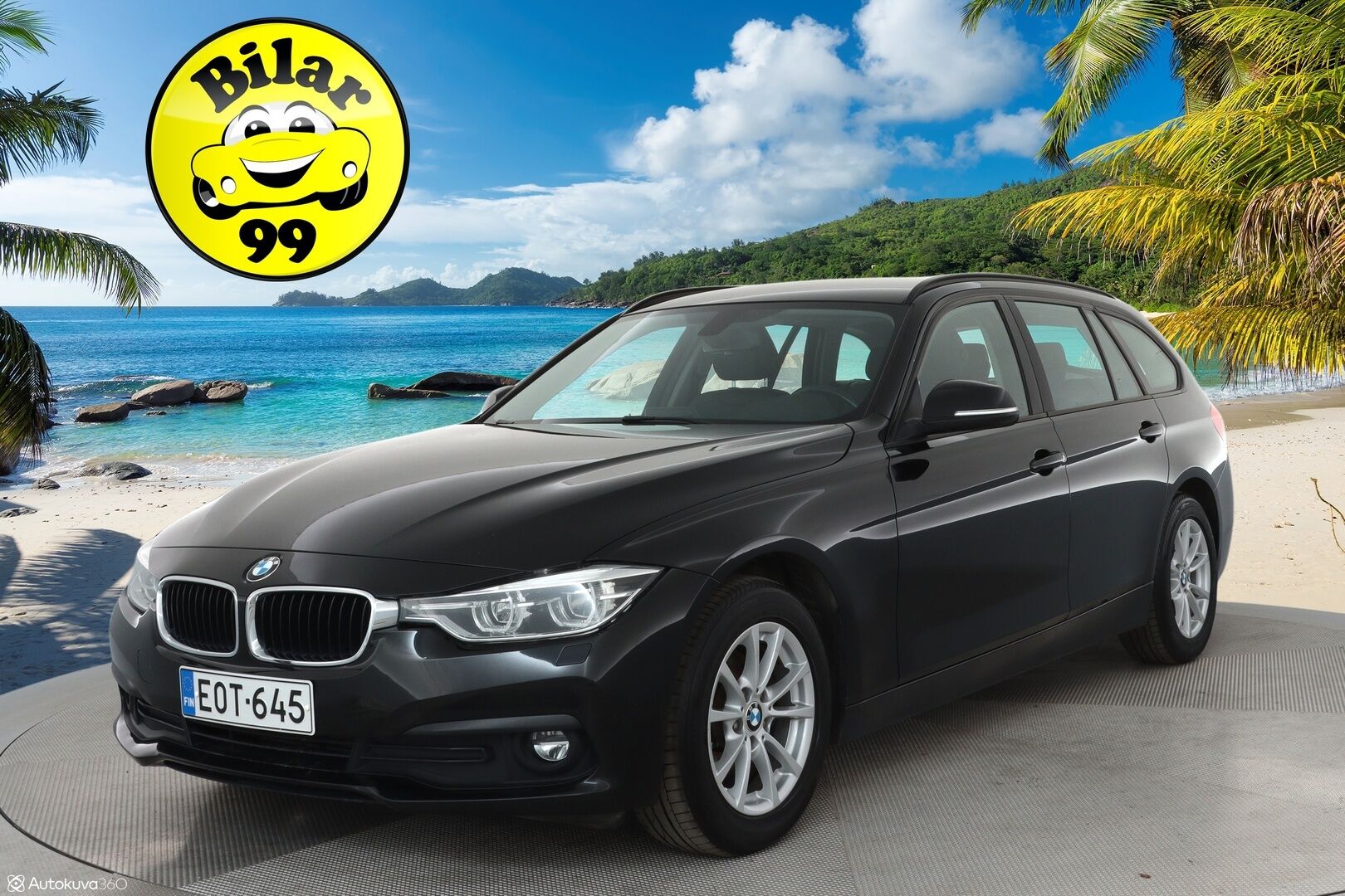 BMW 320 2018 F31 LCI Touring 320d A xDrive Business ** 1-om Suomi-auto / Sporttinahat / Vakkari / LED / P.tutkat ** - 1 omisteinen / Led-ajovalot / Lämmitettävä ratti /