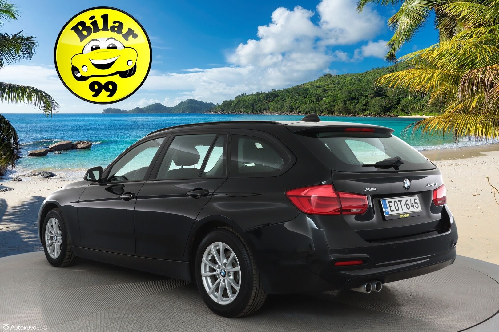 BMW 320 2018 F31 LCI Touring 320d A xDrive Business ** 1-om Suomi-auto / Sporttinahat / Vakkari / LED / P.tutkat ** - 1 omisteinen / Led-ajovalot / Lämmitettävä ratti /