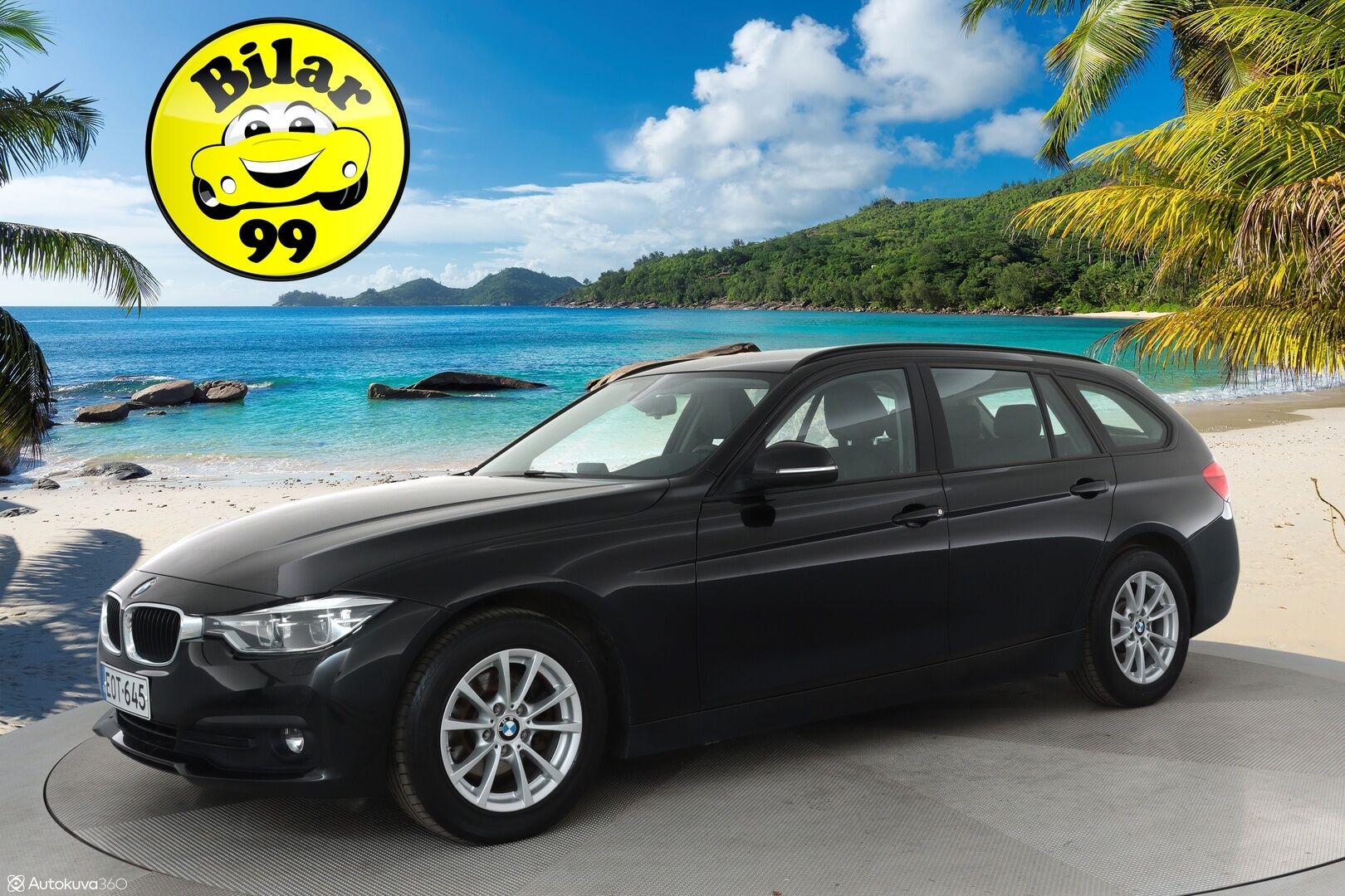 BMW 320 2018 F31 LCI Touring 320d A xDrive Business ** 1-om Suomi-auto / Sporttinahat / Vakkari / LED / P.tutkat ** - 1 omisteinen / Led-ajovalot / Lämmitettävä ratti /
