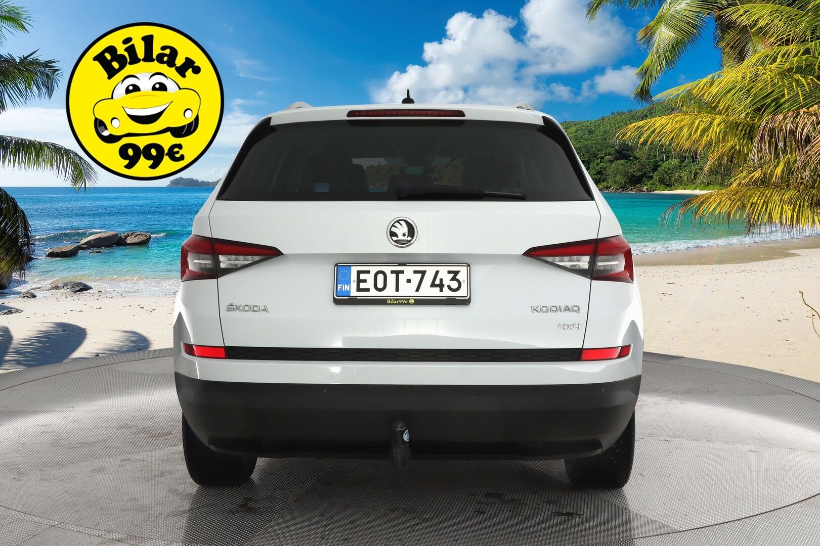 Skoda Kodiaq 2018 2,0 TDI 150 4x4 Style *P-Lämmitin / Vetokoukku / Adapt.Cruise / Sähköistuimet muisteilla / Canton Sound system / Winter paketti* - Navi / LED
