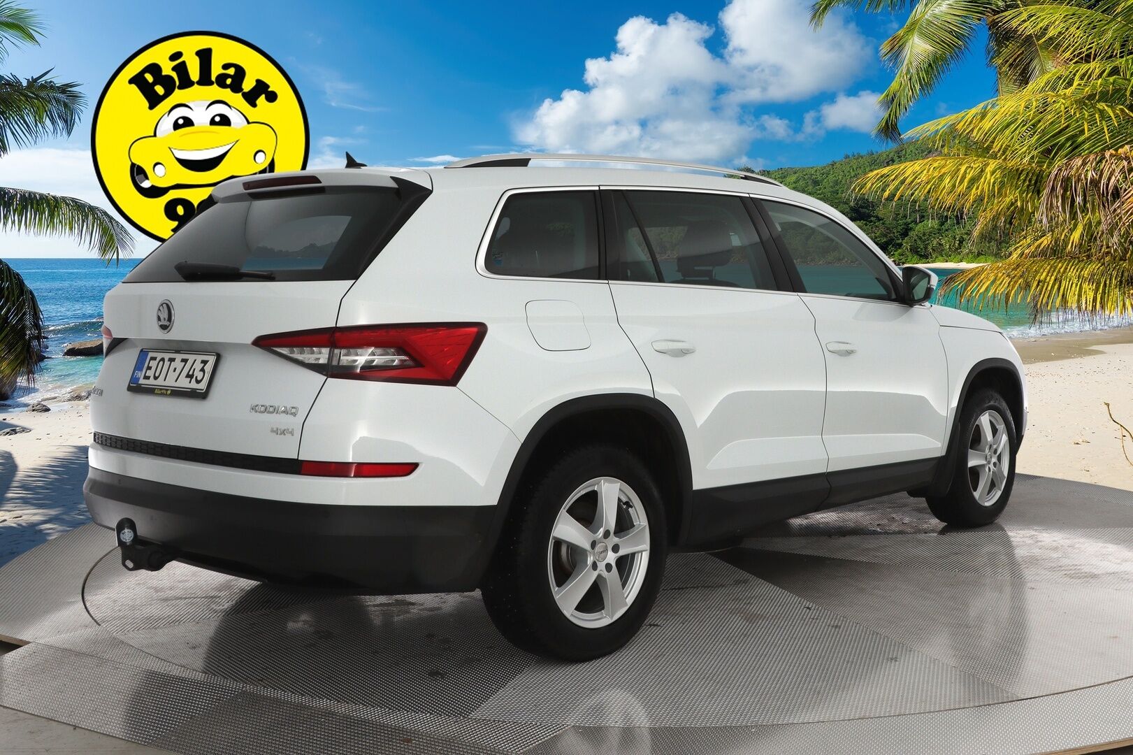 Skoda Kodiaq 2018 2,0 TDI 150 4x4 Style *P-Lämmitin / Vetokoukku / Adapt.Cruise / Sähköistuimet muisteilla / Canton Sound system / Winter paketti* - Navi / LED