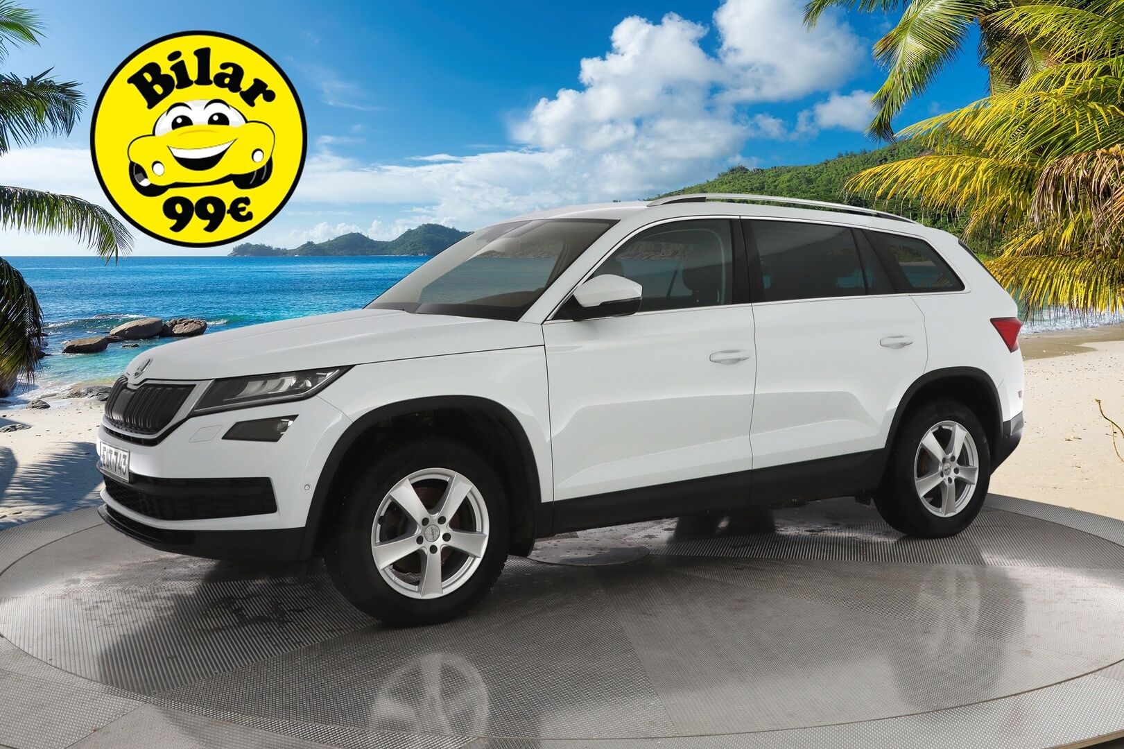Skoda Kodiaq 2018 2,0 TDI 150 4x4 Style *P-Lämmitin / Vetokoukku / Adapt.Cruise / Sähköistuimet muisteilla / Canton Sound system / Winter paketti* - Navi / LED