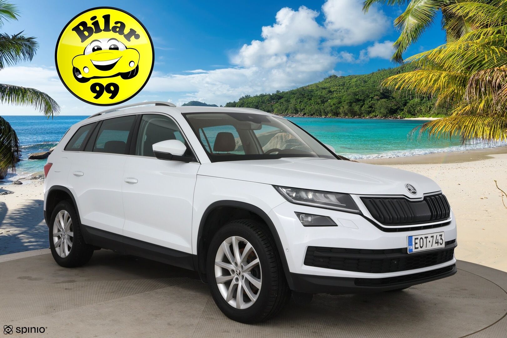 Skoda Kodiaq 2018 2,0 TDI 150 4x4 Style *Webasto / ACC / Koukku / Canton / Muistipenkit - 2x Aluvanteet / Navi / LED kaukovaloautomatiikalla