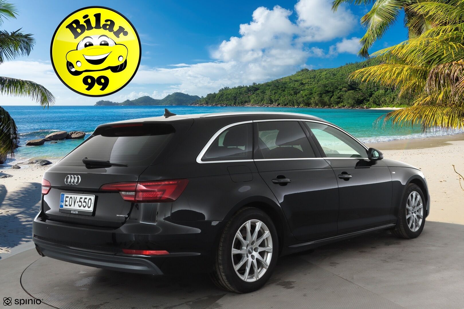 Audi A4 2018 Avant Business Comfort S line Edition 2,0 TDI 140 kW quattro S tronic * Vakkari / Webasto / Koukku / LED / P.tutkat * - Suomi-auto / Kahdet Renkaat - HULLUT AVAJAISHULINAT KORKOTARJOUS 3,29 %