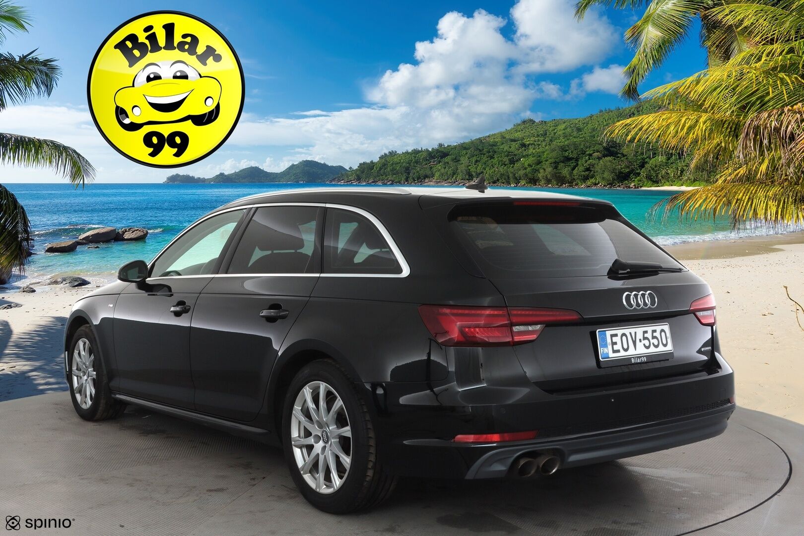 Audi A4 2018 Avant Business Comfort S line Edition 2,0 TDI 140 kW quattro S tronic * Vakkari / Webasto / Koukku / LED / P.tutkat * - Suomi-auto / Kahdet Renkaat - HULLUT AVAJAISHULINAT KORKOTARJOUS 3,29 %