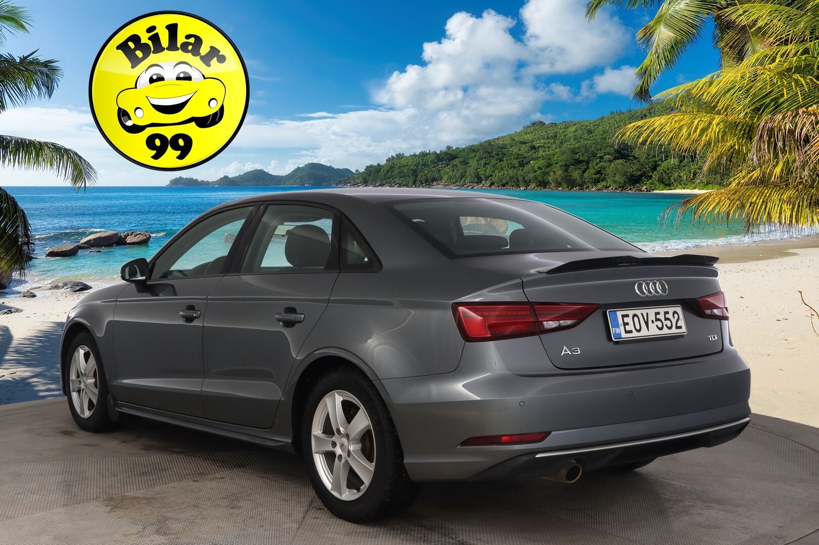 Audi A3 2018 Sedan Pro Business Sport Edition 1,6 TDI 85 kW S tronic * ACC / P.tutka / Keyless / Lohkolämmitin * - Suomi-auto kaksilla aluvanteilla!