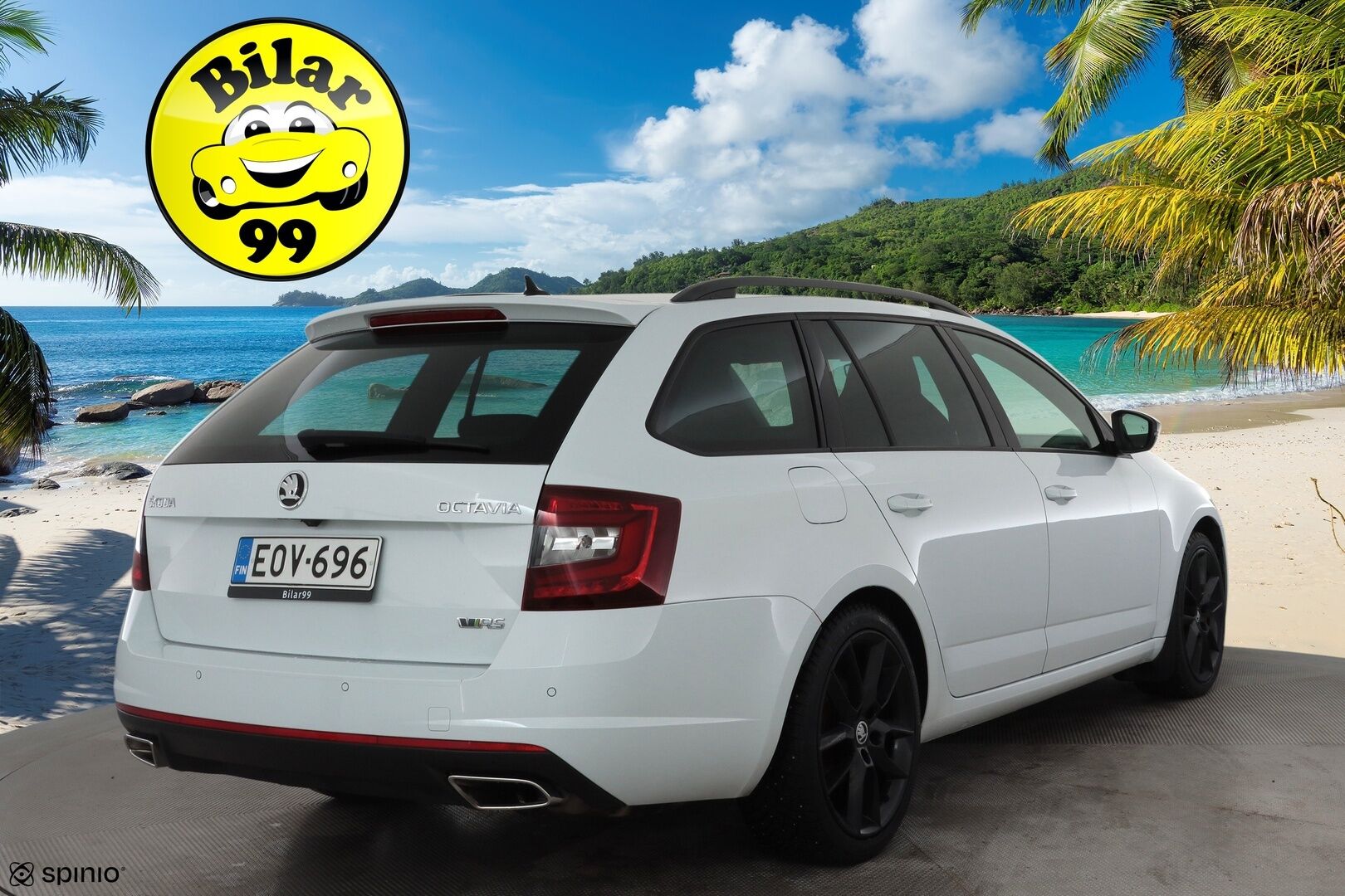 Skoda Octavia 2018 Combi 2,0 TSI RS DSG * Panorama / Webasto / ACC / LED / P.Kamera / Kaistavahti / KeylessGO * - Suomi-auto / Kahdet renkaat - HULLU BLACKWEEK KORKOTARJOUS 2,49%
