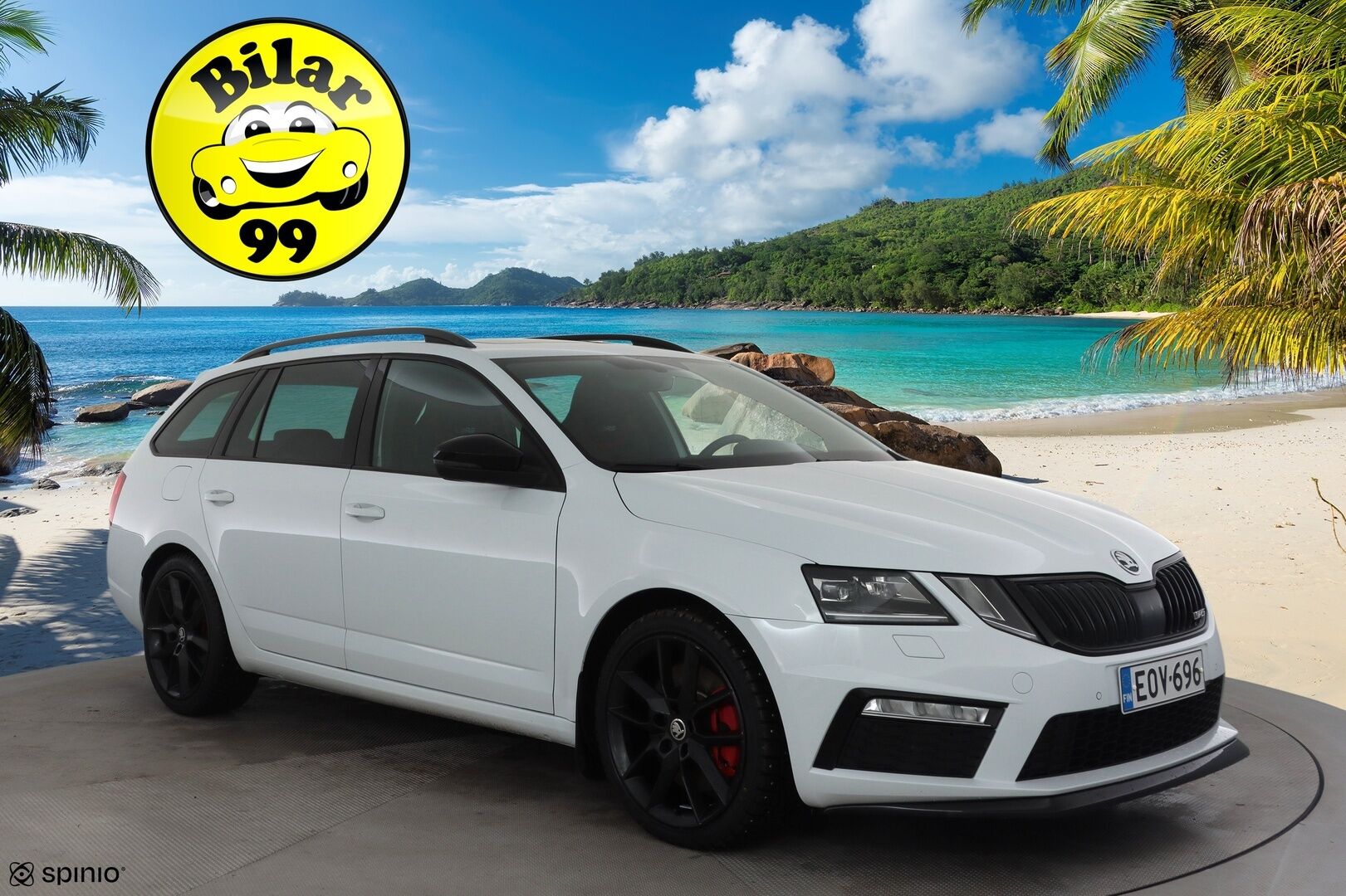 Skoda Octavia 2018 Combi 2,0 TSI RS DSG * Panorama / Webasto / ACC / LED / P.Kamera / Kaistavahti / KeylessGO * - Suomi-auto / Kahdet renkaat - HULLU BLACKWEEK KORKOTARJOUS 2,49%