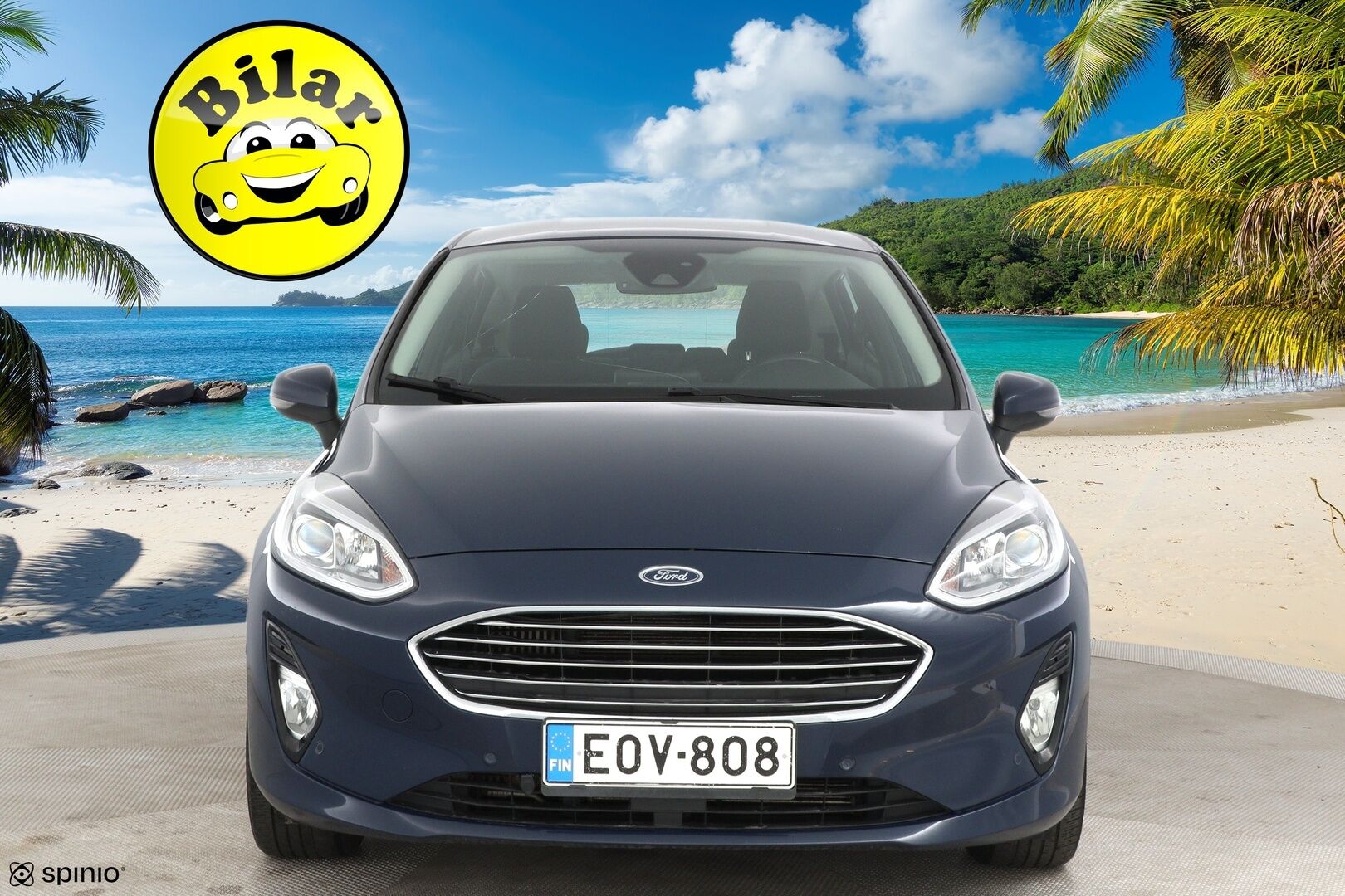 Ford Fiesta 2018 1,0 EcoBoost 100hv A6 Titanium 5-ovinen - Adapt.Vakkari | Peruutuskamera | Lohko+sisä | Applecarplay | Lämm. Tuulilasi | 2x Aluvanteet 