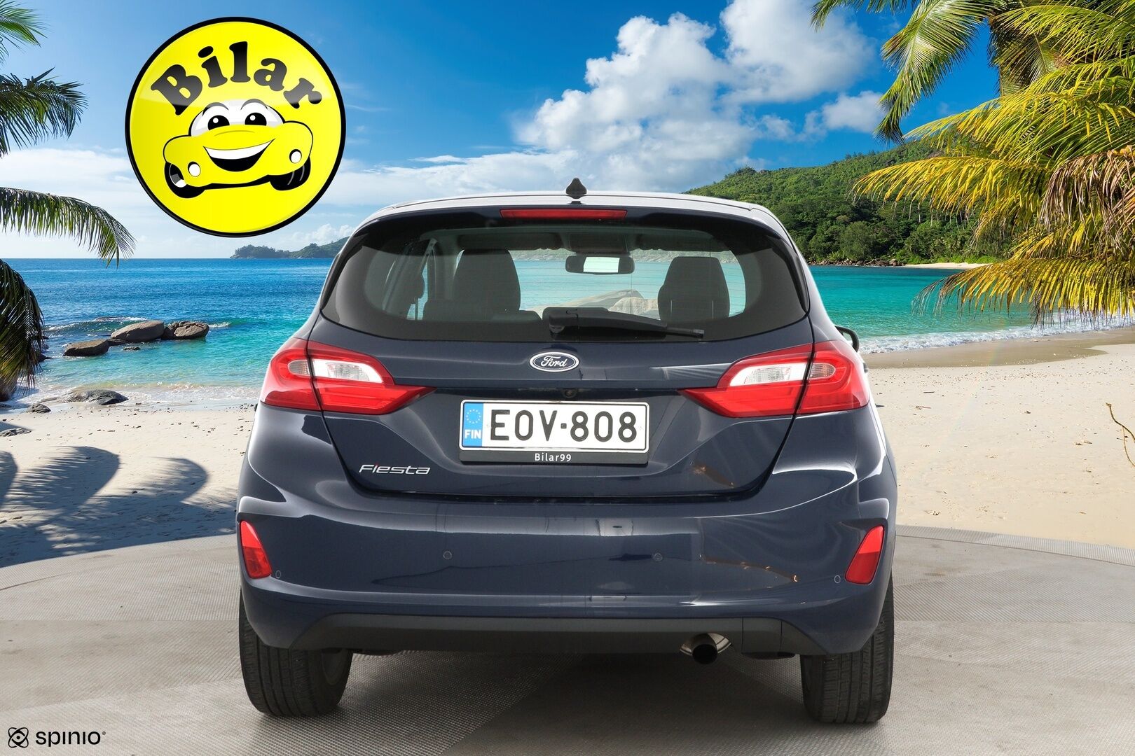 Ford Fiesta 2018 1,0 EcoBoost 100hv A6 Titanium 5-ovinen - Adapt.Vakkari | Peruutuskamera | Lohko+sisä | Applecarplay | Lämm. Tuulilasi | 2x Aluvanteet 