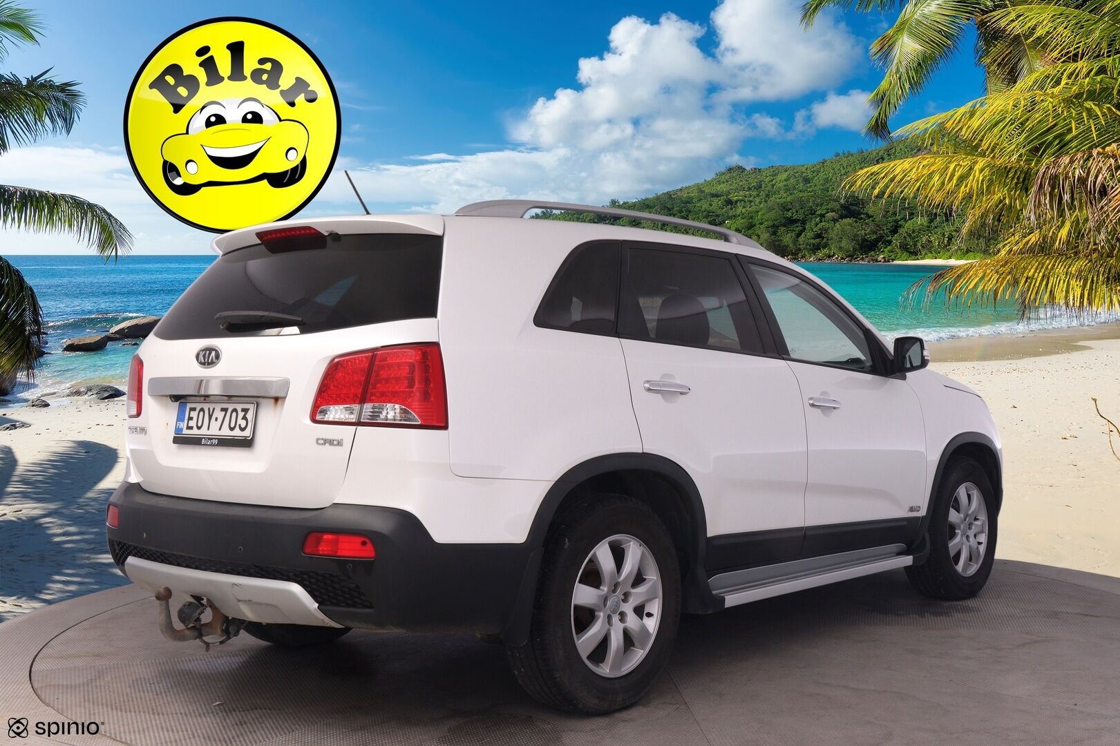 Kia Sorento 2012 2,2 CRDi AWD EX A/T 5P - | Webasto kaukosäädöllä | Koukku | Nahkasisusta | Vakkari |