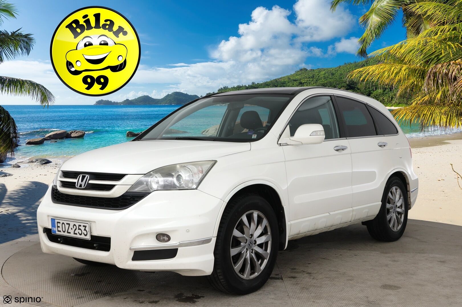 Honda CR-V 2011 2,2 i-DTEC Executive Adv AT 4WD * Myydään Huutokaupat.com * - Panorama / Koukku / Lohko&sisäp. / 2x renkaat & vanteet / Vakkari / Nahat / Helmiäisväri