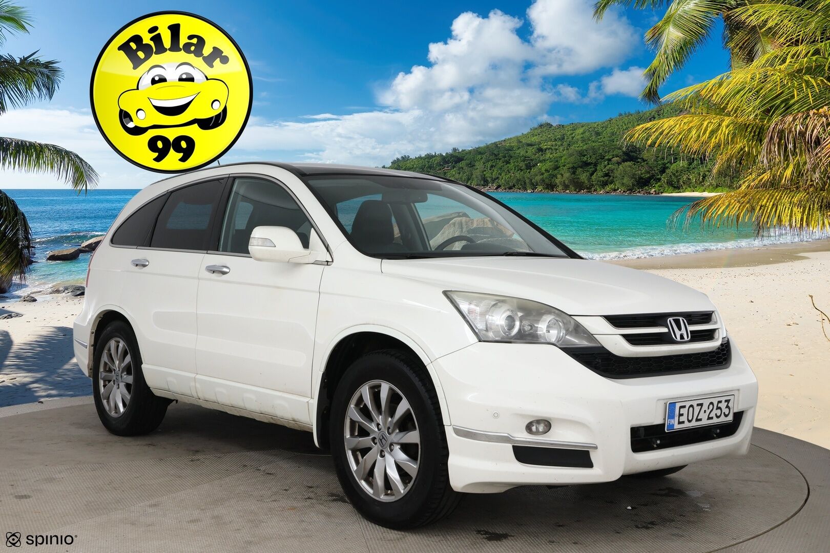 Honda CR-V 2011 2,2 i-DTEC Executive Adv AT 4WD * YritysOutlet - Myydään vain yrityksille * - Panorama / Koukku / Lohko&sisäp. / 2x renkaat & vanteet / Vakkari / Nahat / Helmiäisväri