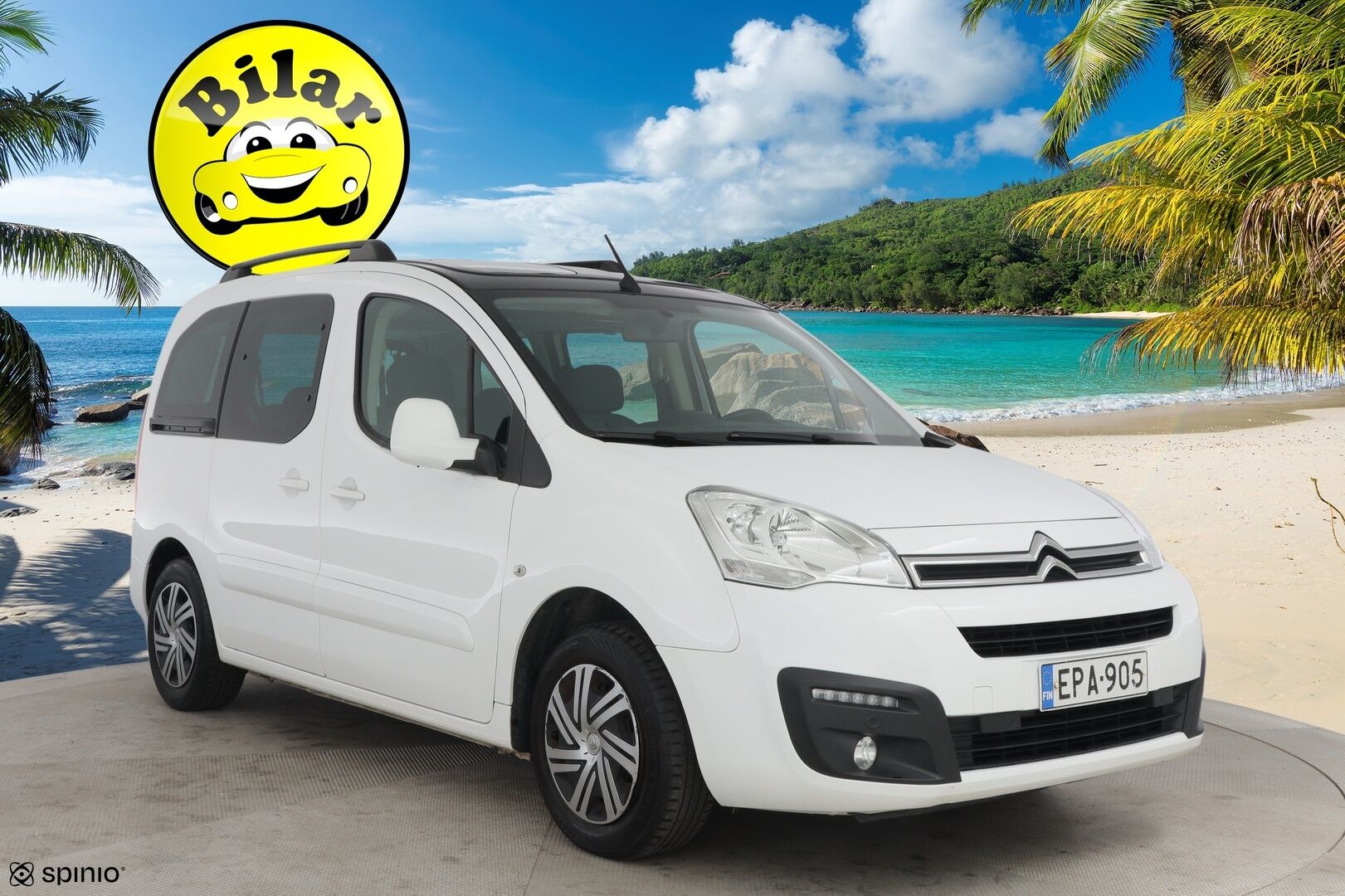 Citroen Berlingo Multispace 2018 PureTech 110 Feel - Suomi-auto | Tutkat | Huoltokirja