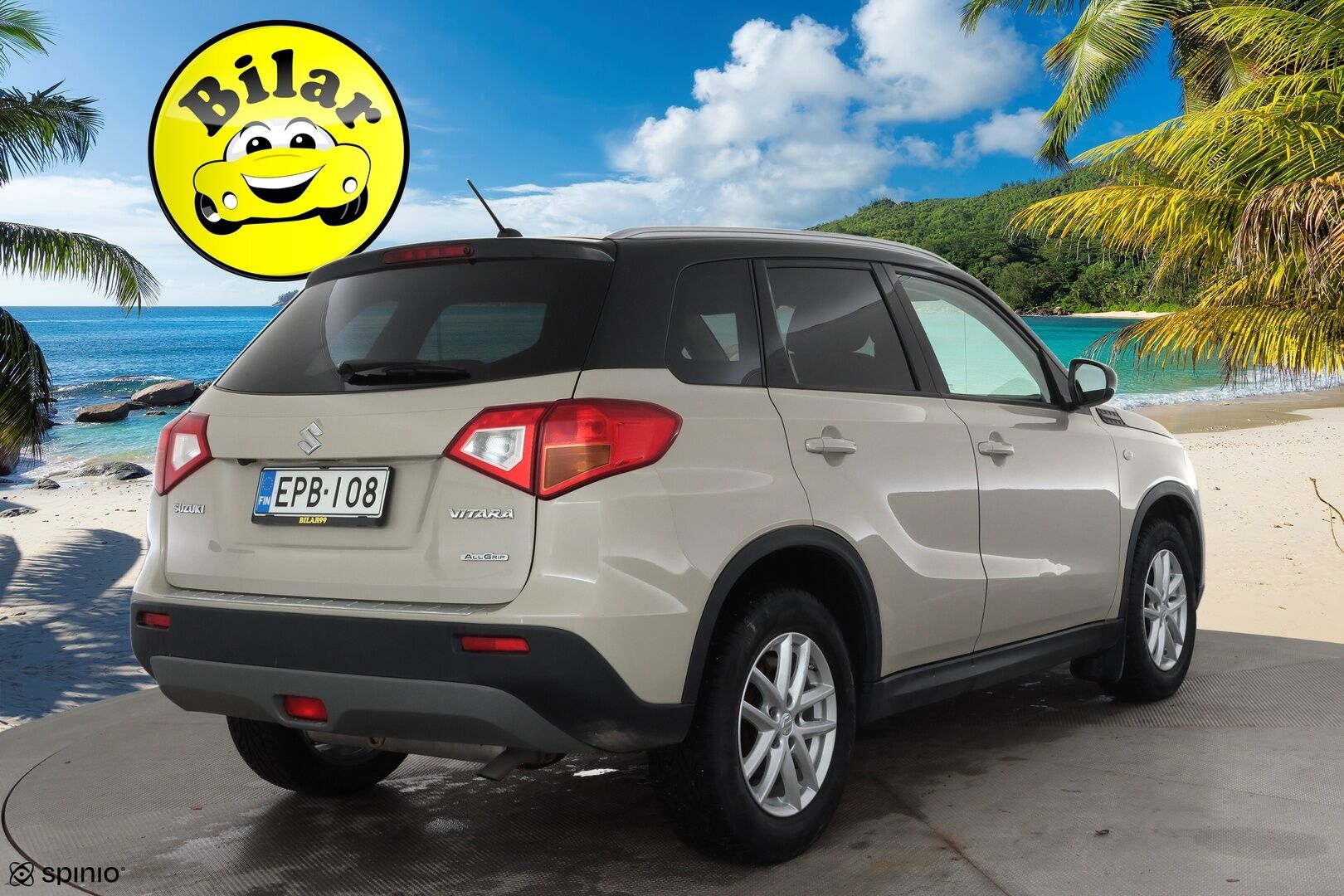 Suzuki Vitara 2018 1,6 VVT 4WD GL+ 5MT - | ACC | P.kamera | Nelivedon lukko | Apple & Android | Bluetooth | Penkinlämmittimet | Aut. ilmastointi | 2x renkaat aluin | Huoltokirja |