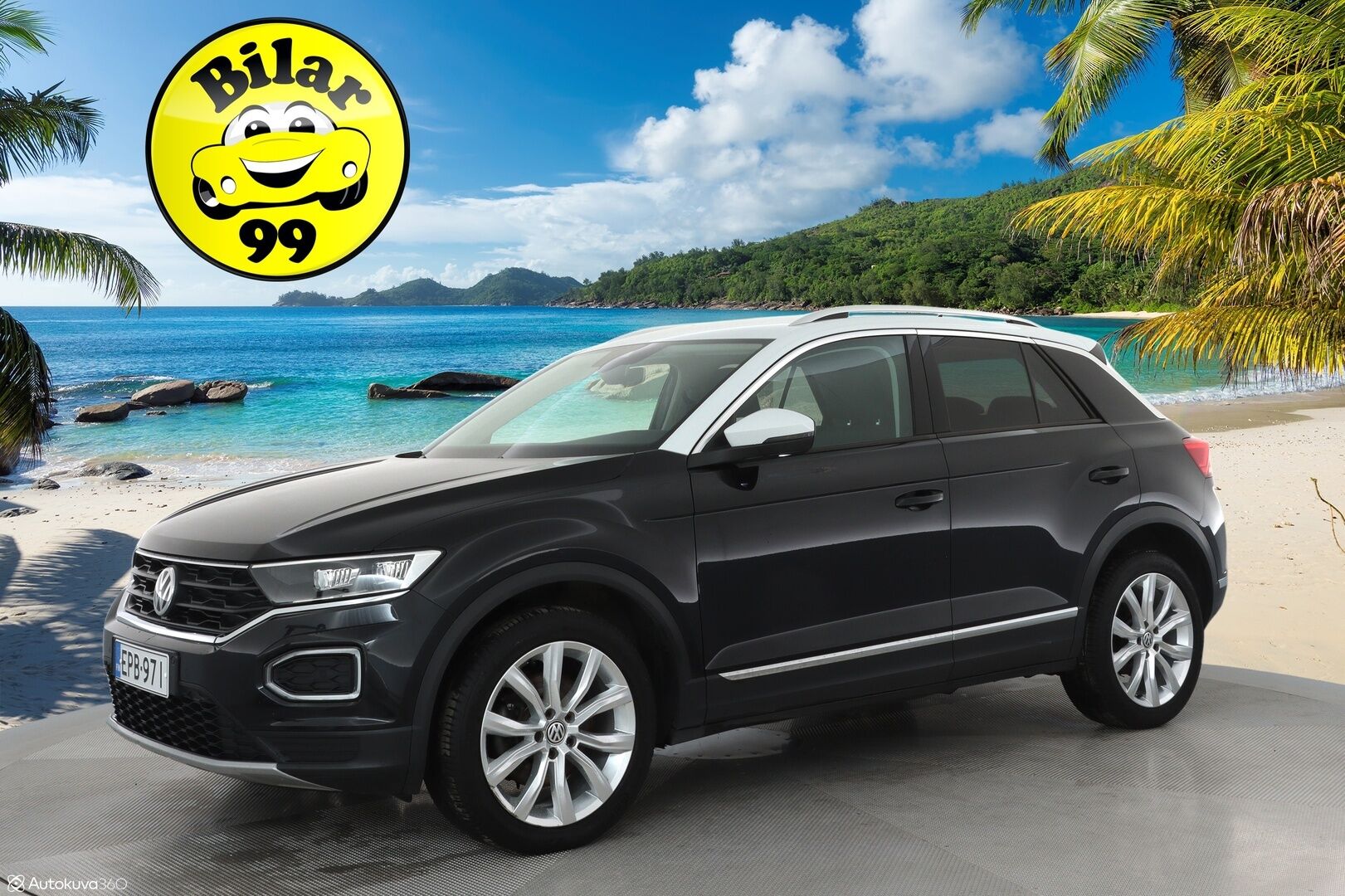 Volkswagen T-Roc 2017 Style 1,0 TSI 85 kW **Webasto / Adapt.Vakkari / LED-valot / P.Tutkat / Navi / Kaistavahti / Apple&Android / 2x Renkaat** - Hyvin varusteltu näyttävä T-Roc!